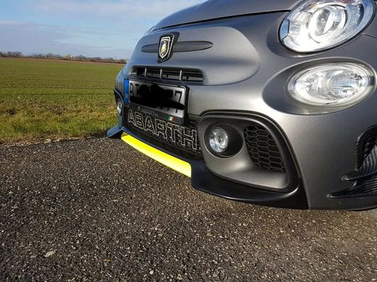 Abarth 2016+ Restyling Prolongación Extended Splitter Lip Fibra o Carbono