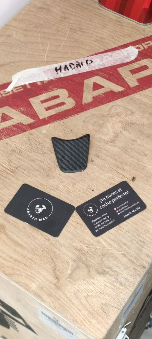 Abarth Pre Restyling Steering Wheel Radio Insert