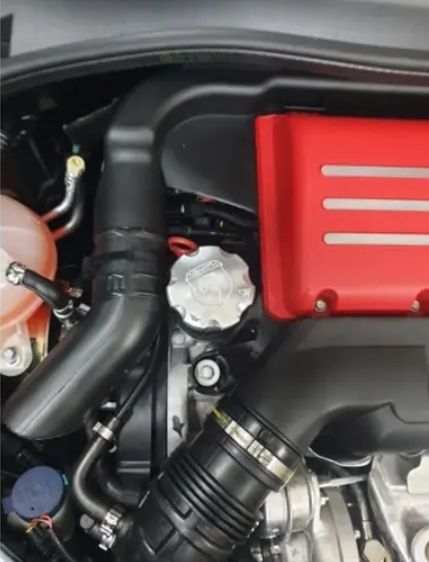 Tappi palette motore Abarth 500/595/695 in alluminio