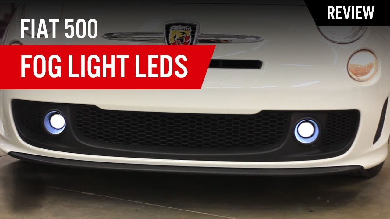 Abarth Fiat Alfa Bombillas Led Canbus Antinieblas (2) Fog Lights