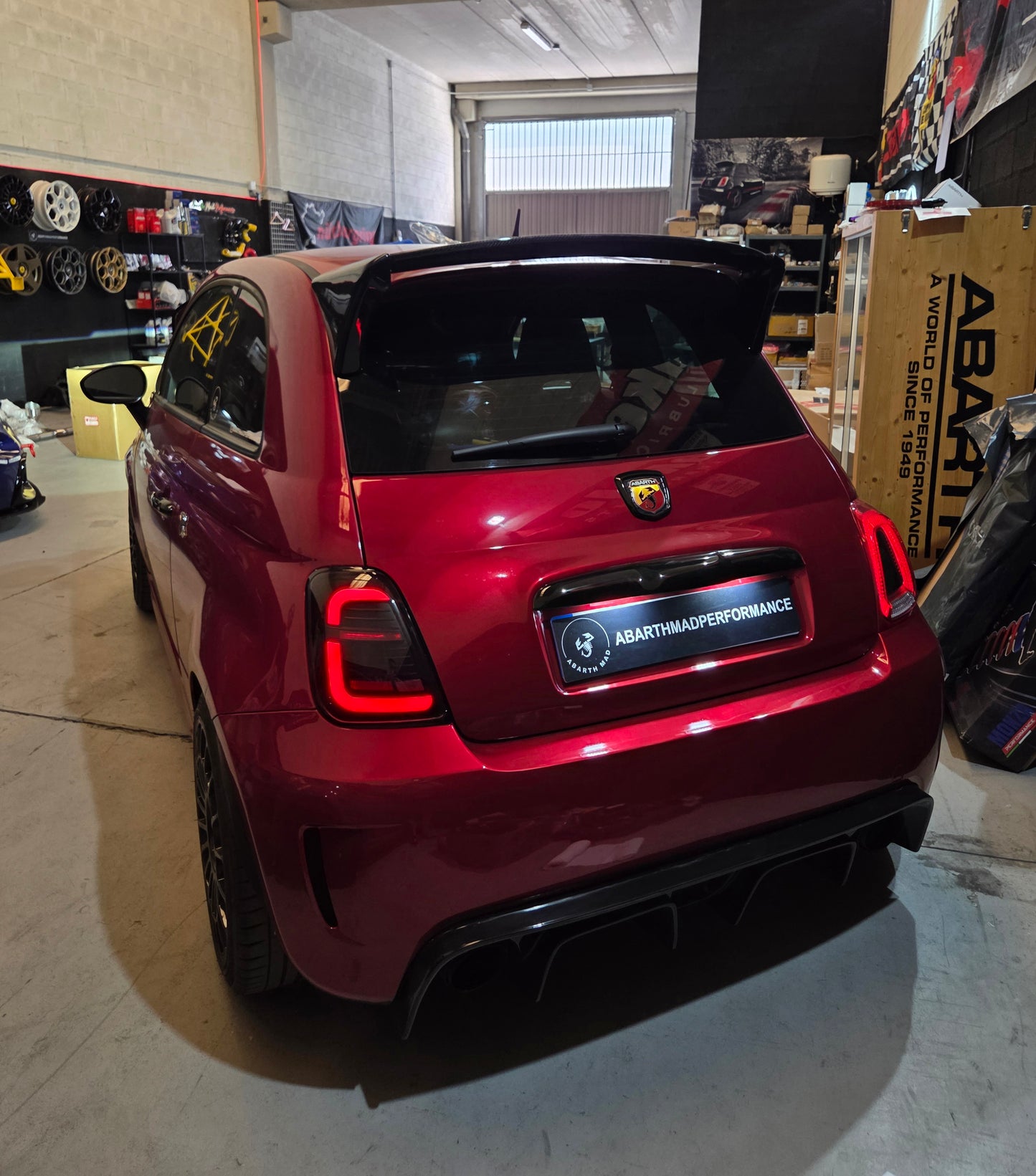 Fanali posteriori Abarth 2008-2023 Full Led Fanali posteriori Pre Restyling e Restyling