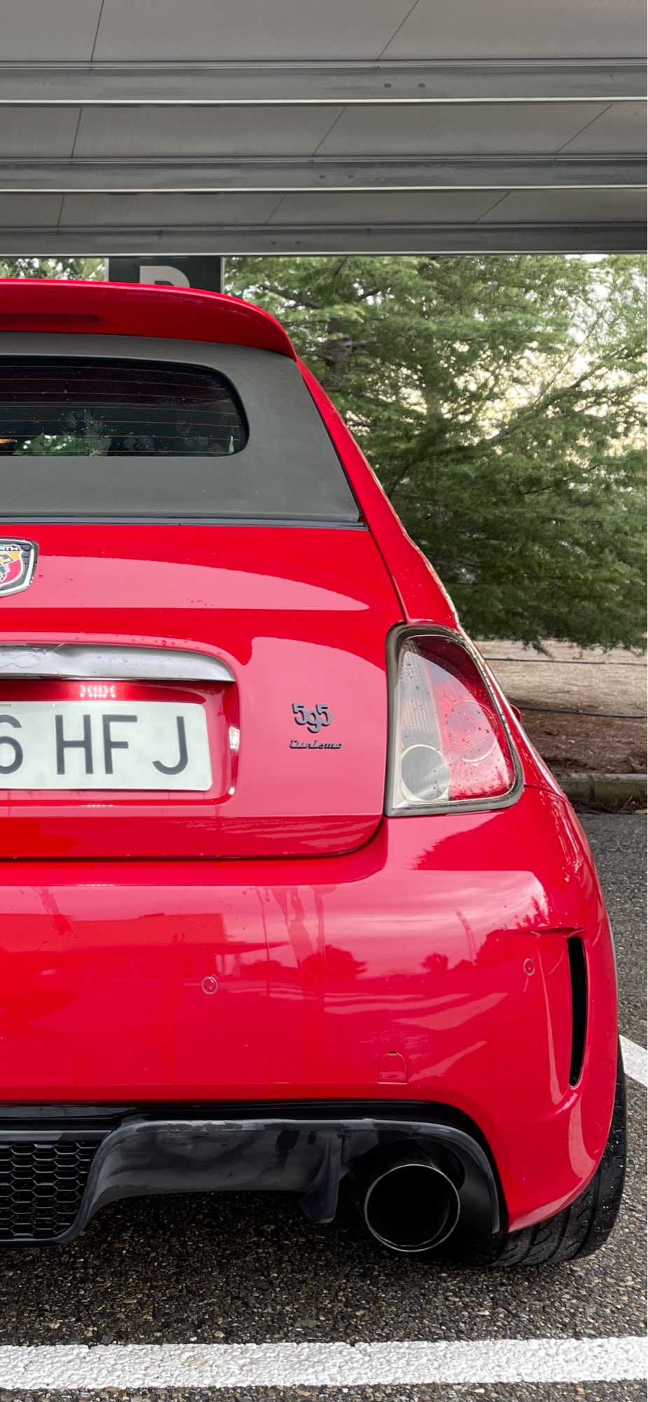 Abarth TURISMO emblema (1) ⚫⚪🔴🟡