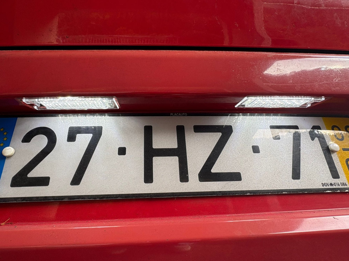 Abarth GPA Fiat Punto Evo Brava Bravo Croma Doblo Matea Led (2) Plafon Luz Matricula License Plate Set