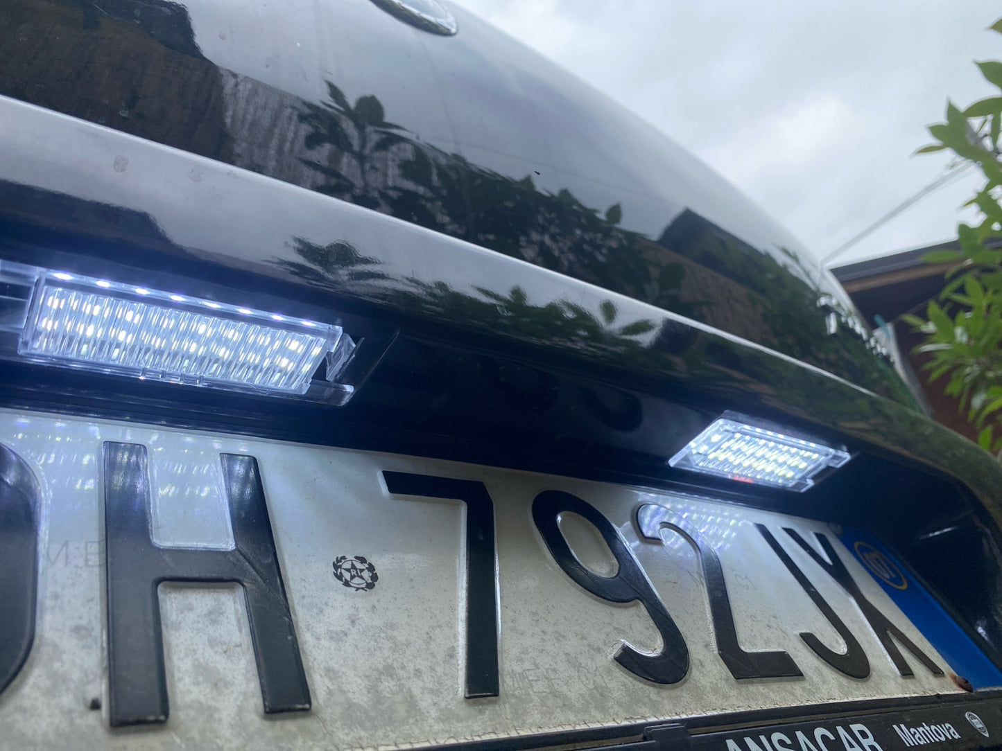 Abarth GPA Fiat Punto Evo Brava Bravo Croma Doblo Matea Led (2) Plafon Luz Matricula License Plate Set