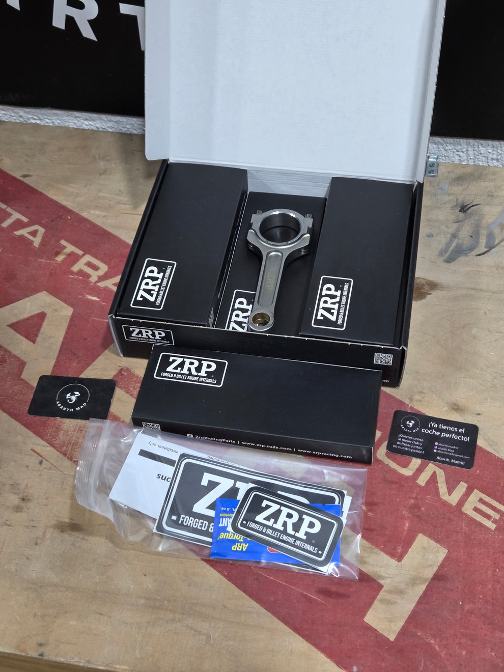 Abarth 500 Tjet Multiair Bielas Bielle Rods Forged ZRP ARP2000