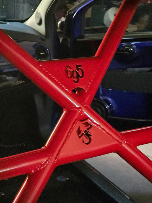 Abarth Fiat Jaula Antivuelco Rollcage 4 puntos