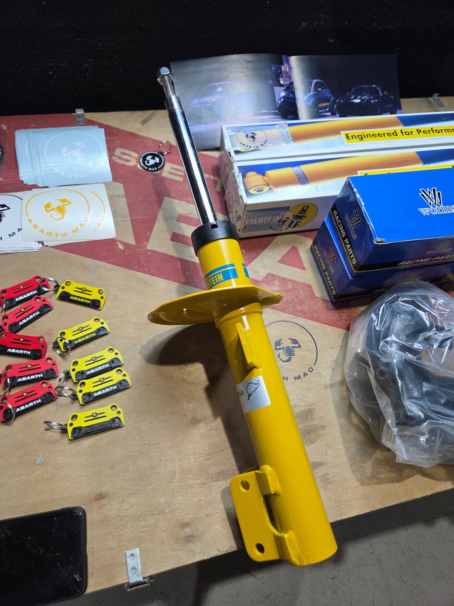 Abarth 595 B8 Amortiguadores Delanteros Bilstein