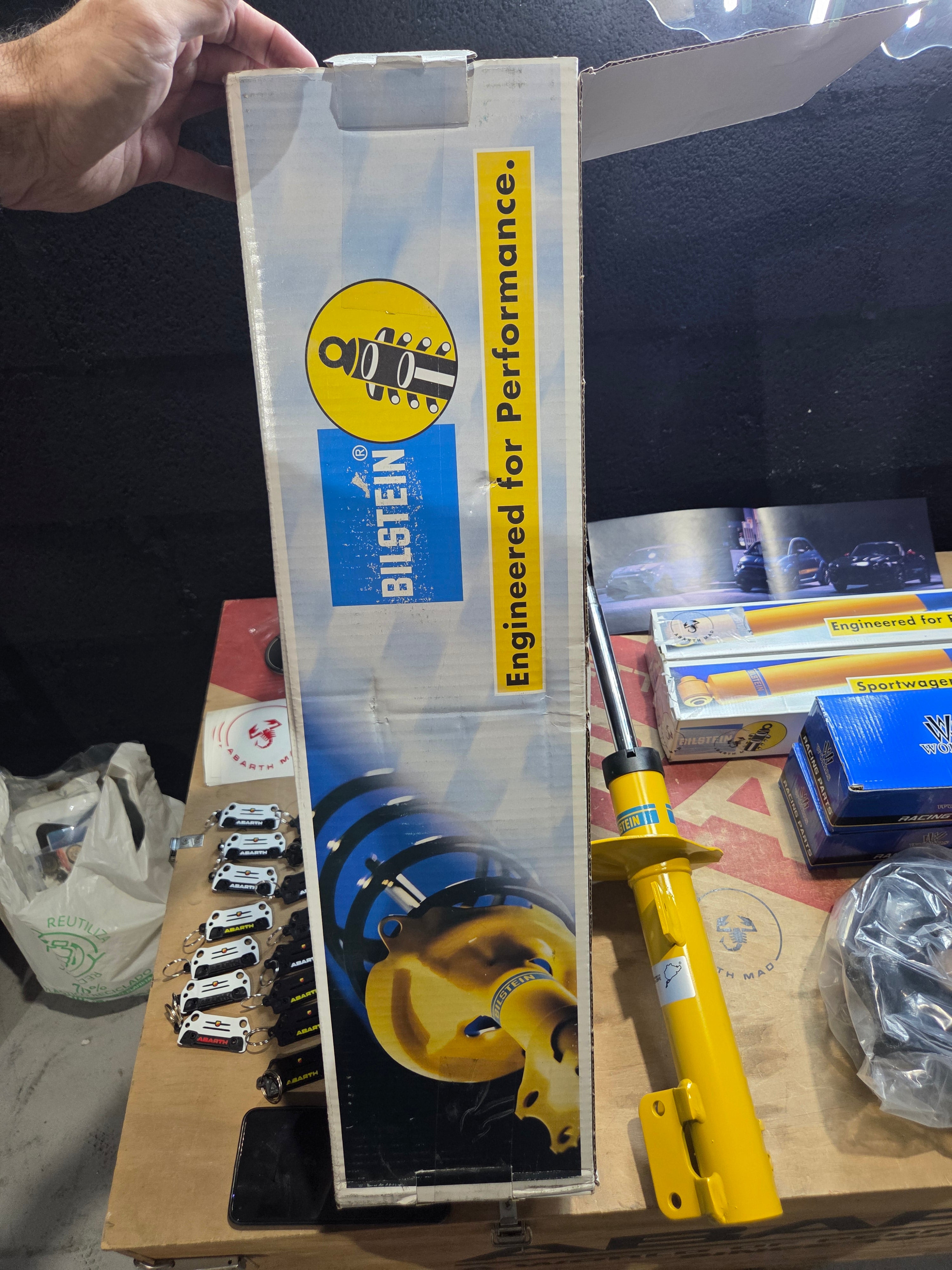 Abarth 500 Punto Front (2) Shock Absorber Bilstein B8 Suspension