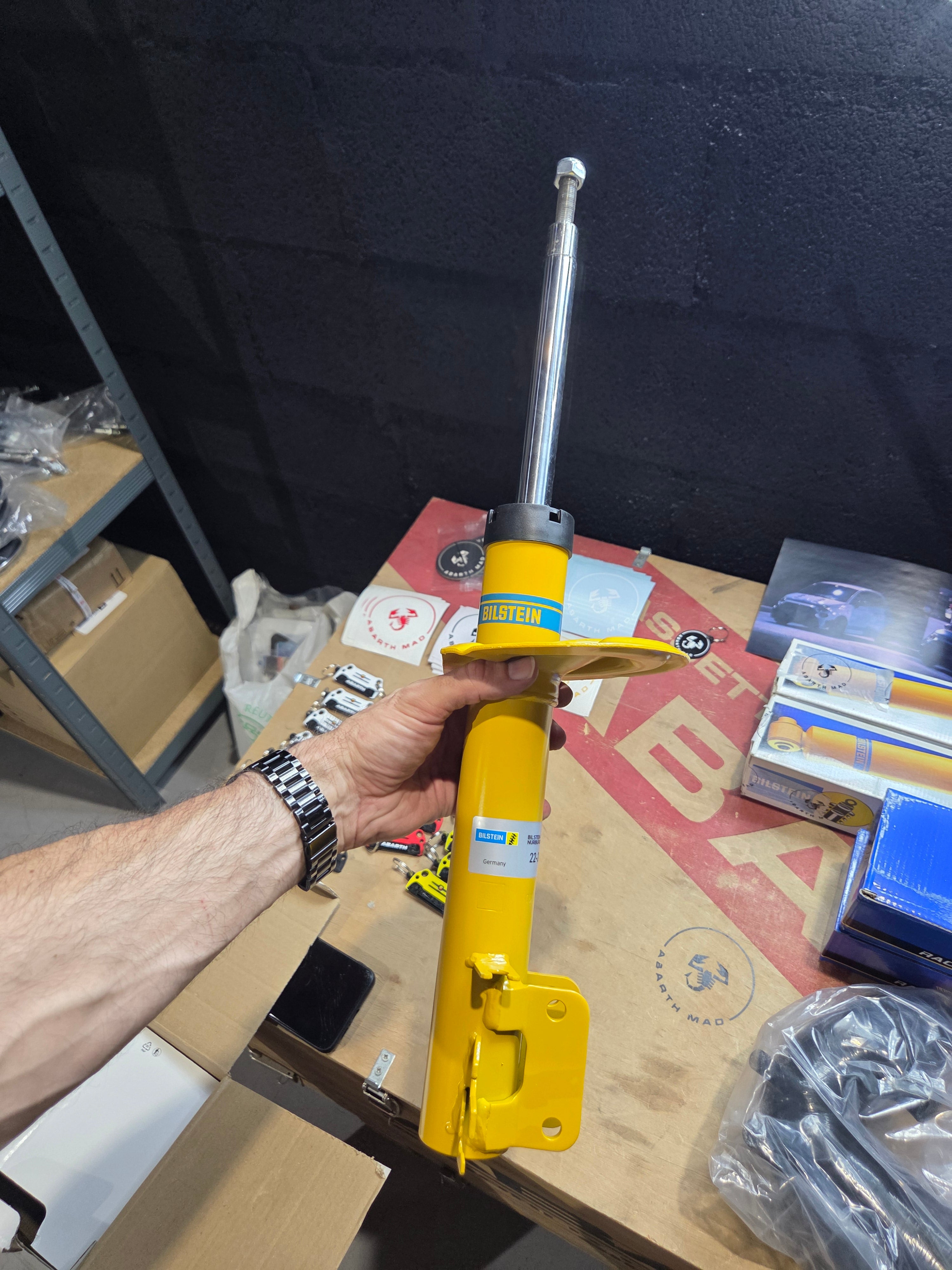 Abarth 500 Punto Front (2) Shock Absorber Bilstein B8 Suspension