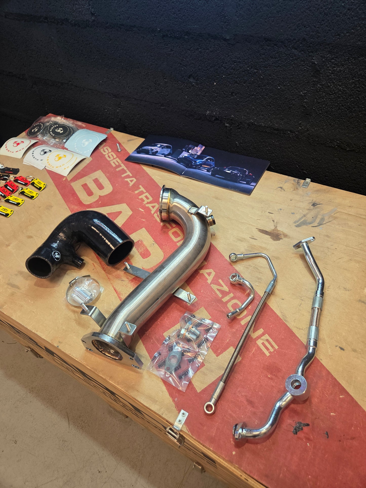 Abarth IHI a GARRET 1446 Full Kit Conversión Completo