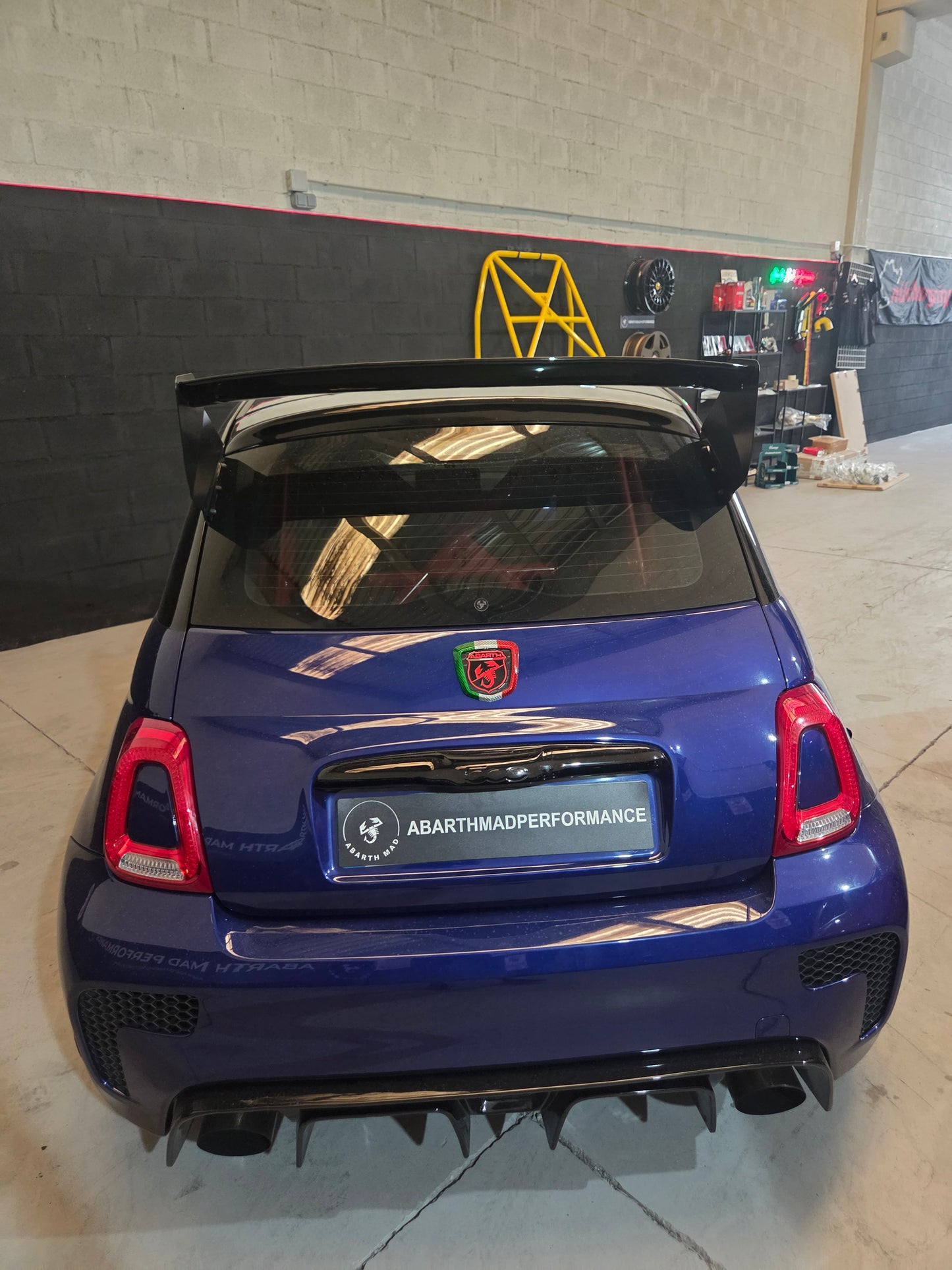 Abarth Cover Emblema Trasero Carbono Italia 🇮🇹 Rear Emblem