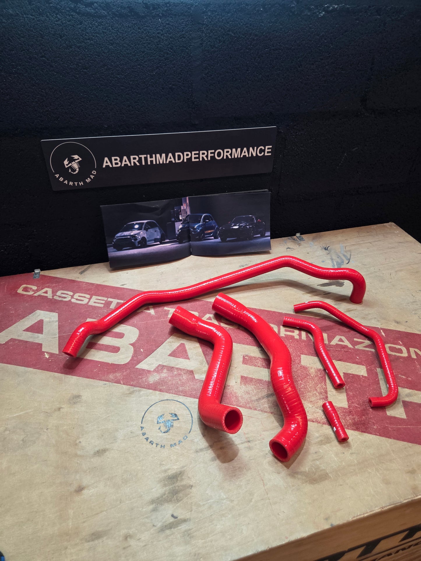 Abarth Punto Evo & Mito QV Kit Manguitos Radiador Agua Silicona