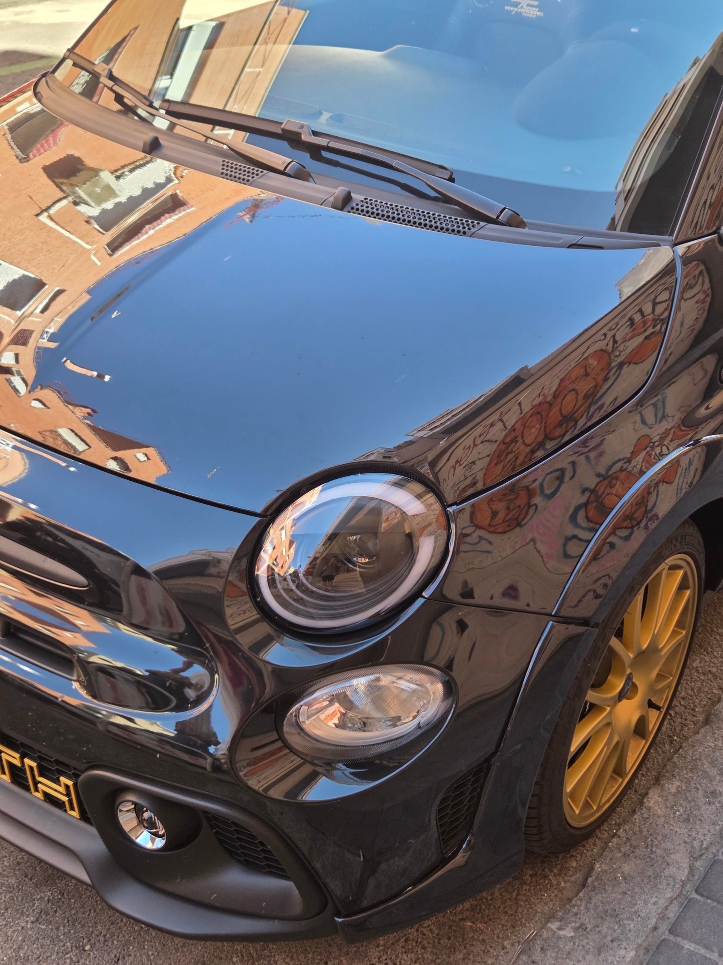 Exclusive!! Abarth 595/695 Restyling Bodykit 70th Aniversario Widebody Fenders PDCPD