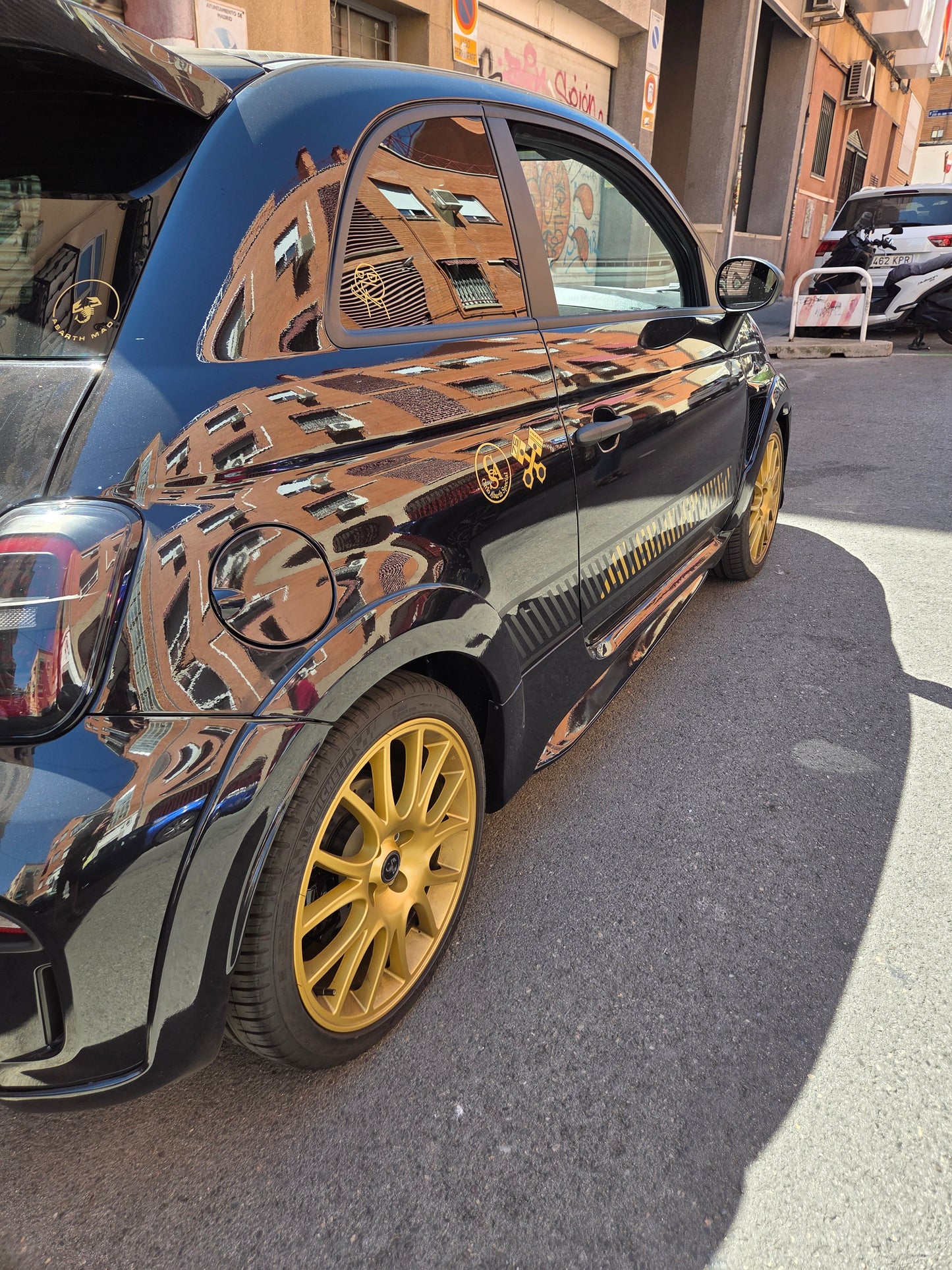 Exclusive!! Abarth 595/695 Restyling Bodykit 70th Aniversario Widebody Fenders PDCPD