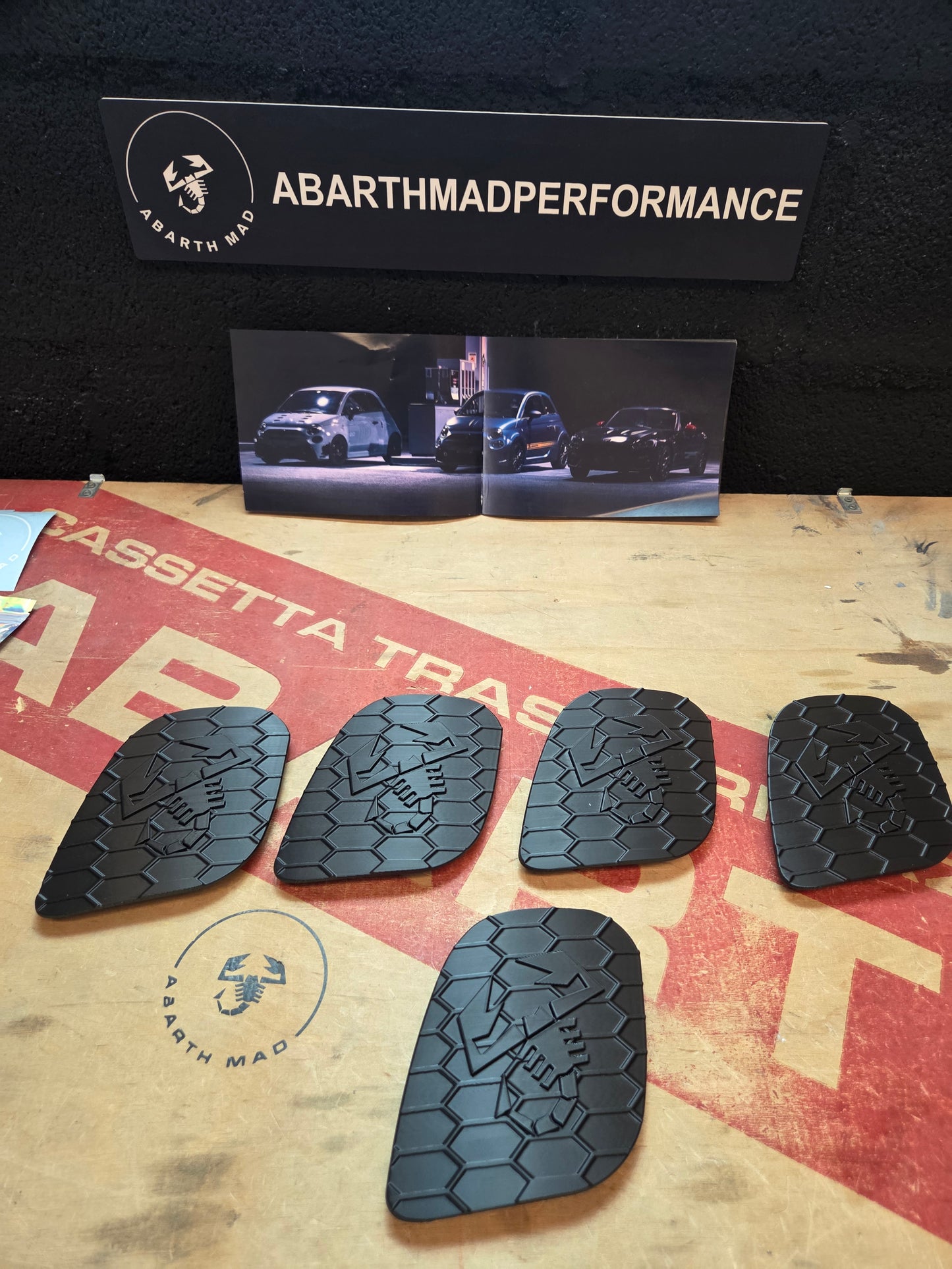 Abarth All Model Cover Tapa (1) Agua Waterproof Admisión Baja Frontal