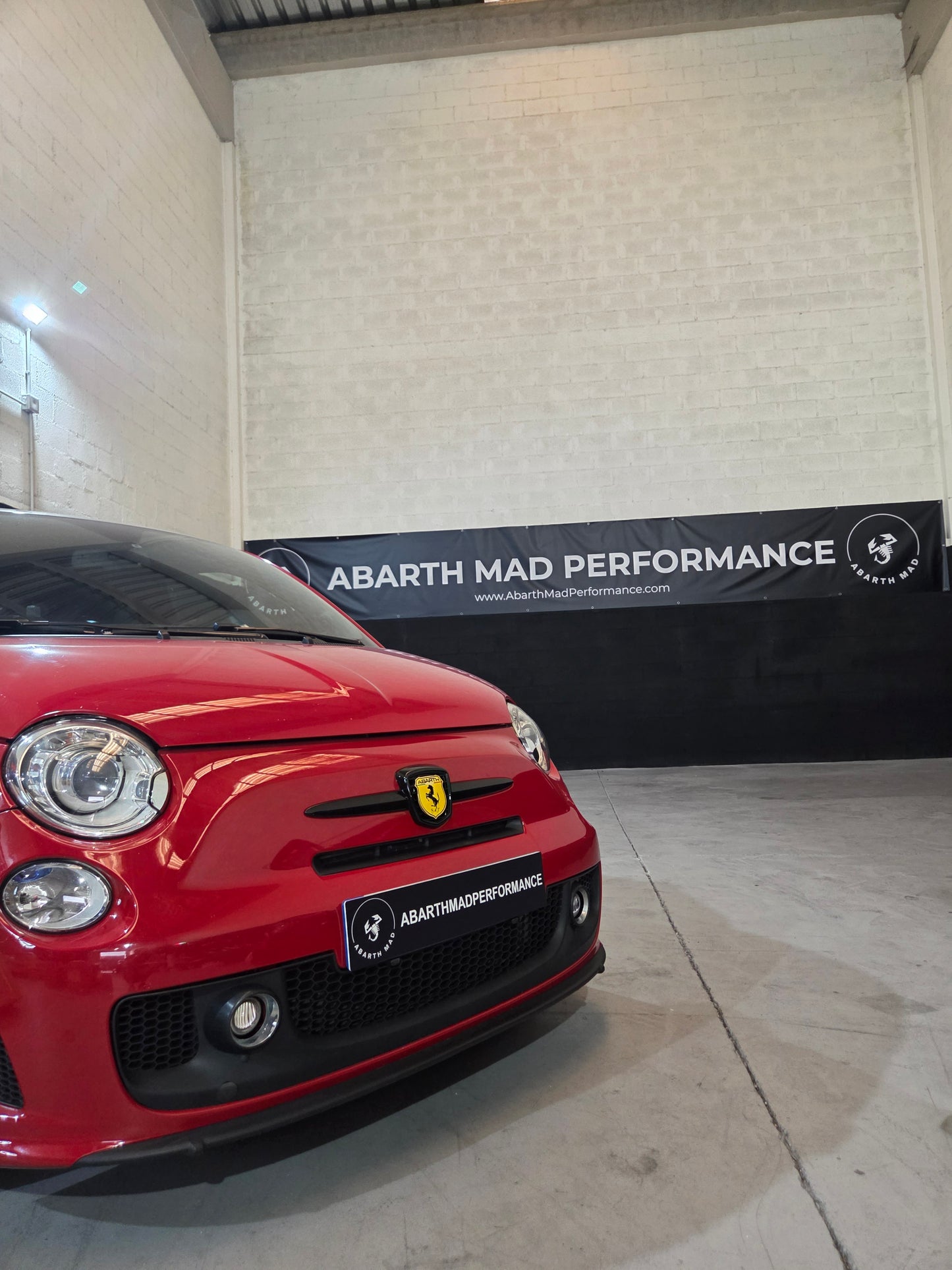 Abarth Kit Logos Ferrari 5 piezas Vinyl Sticker Pegatinas