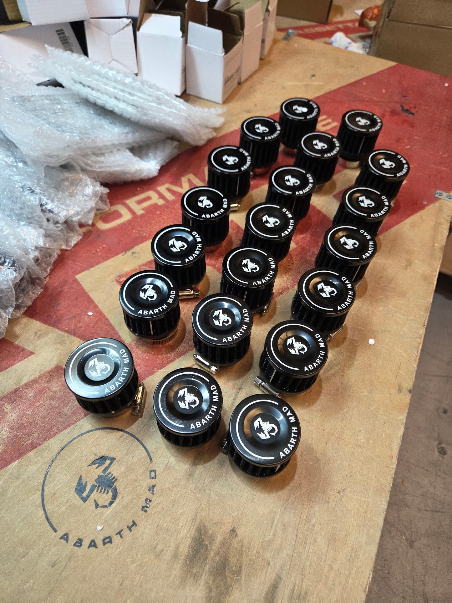 Valvola pop-off filtro Abarth