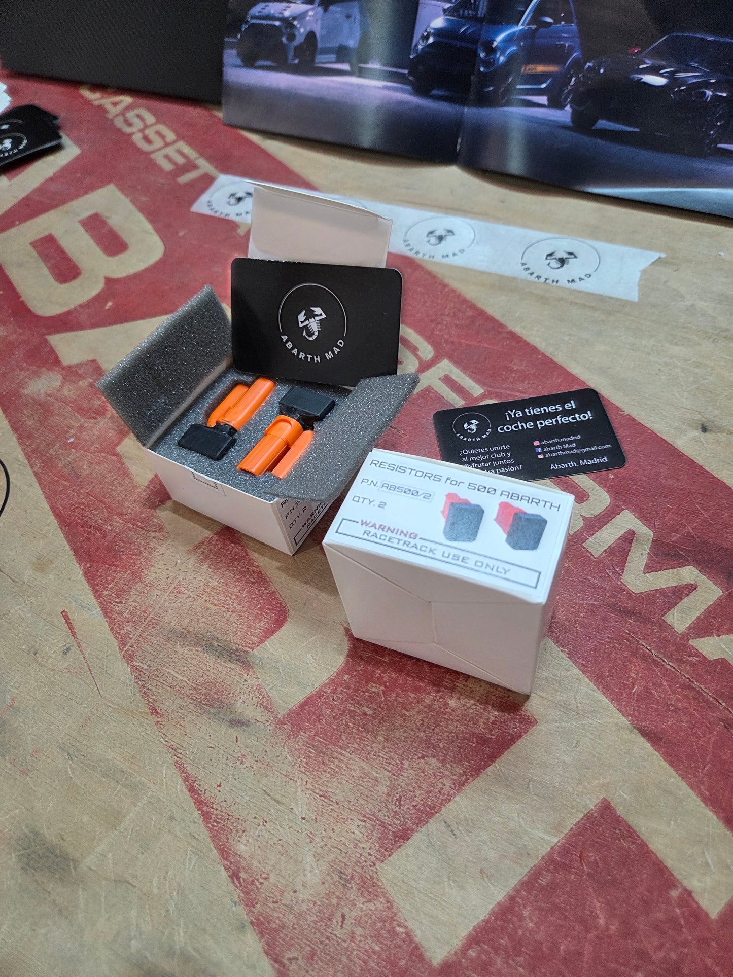 Abarth Sabelt Resistor Emuladores (2) Airbag Resistencias OEM Pareja Pair