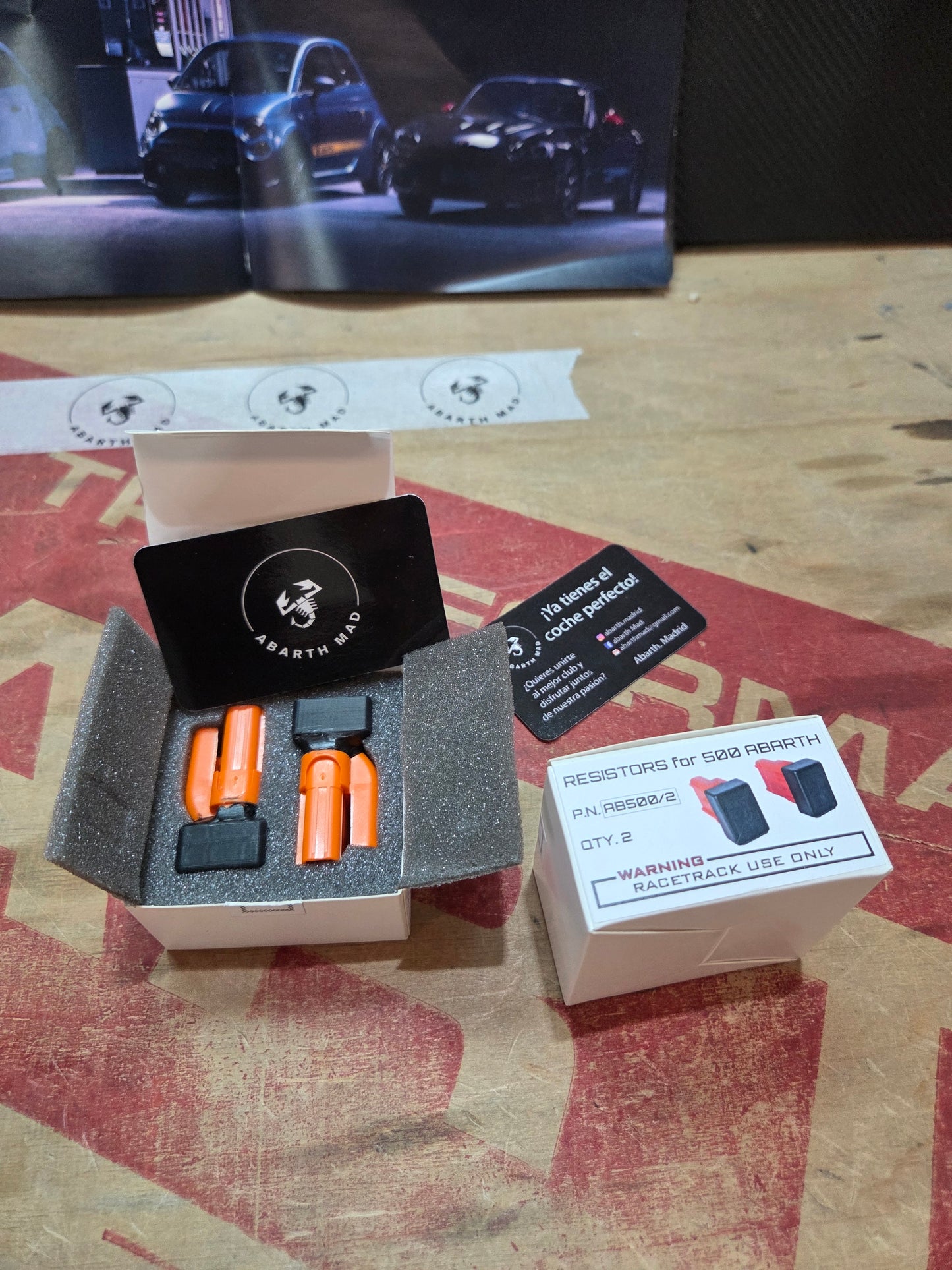 Abarth Sabelt Resistor Emuladores (2) Airbag Resistencias OEM Pareja Pair