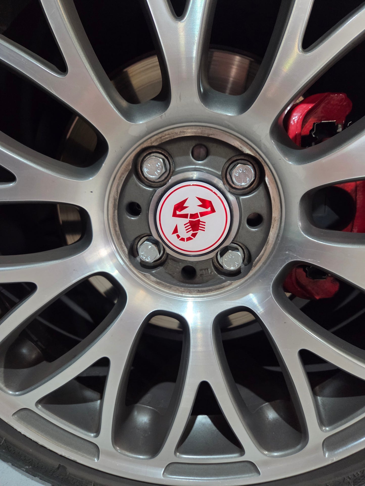 Cover Tapa Tornillos Llantas Bolts Wheels Nuts Cup ABS (16uds)