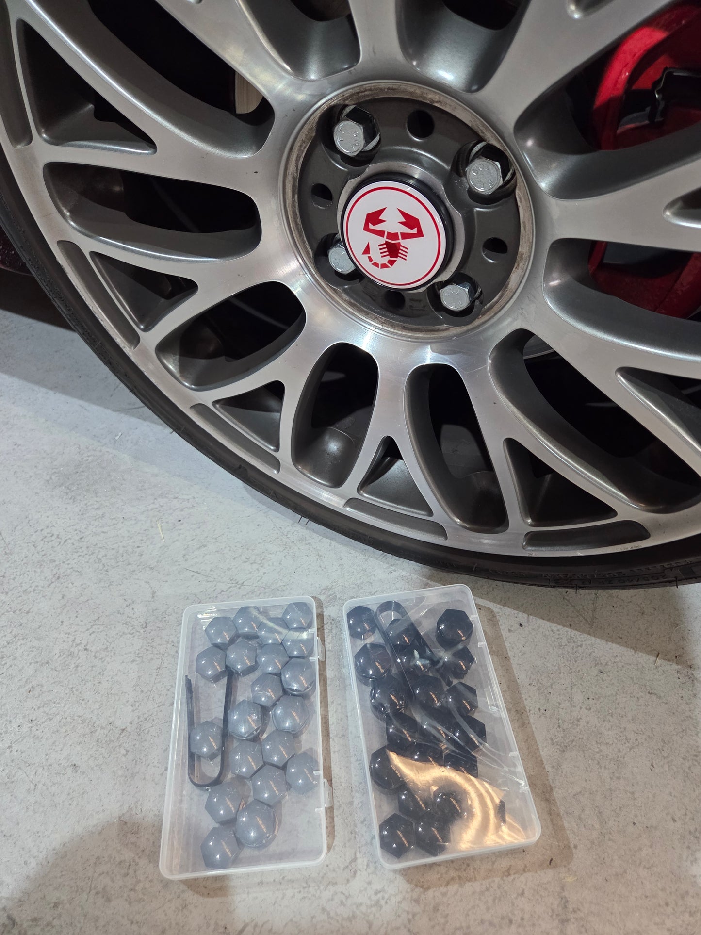 Cover Tapa Tornillos Llantas Bolts Wheels Nuts Cup ABS (16uds)