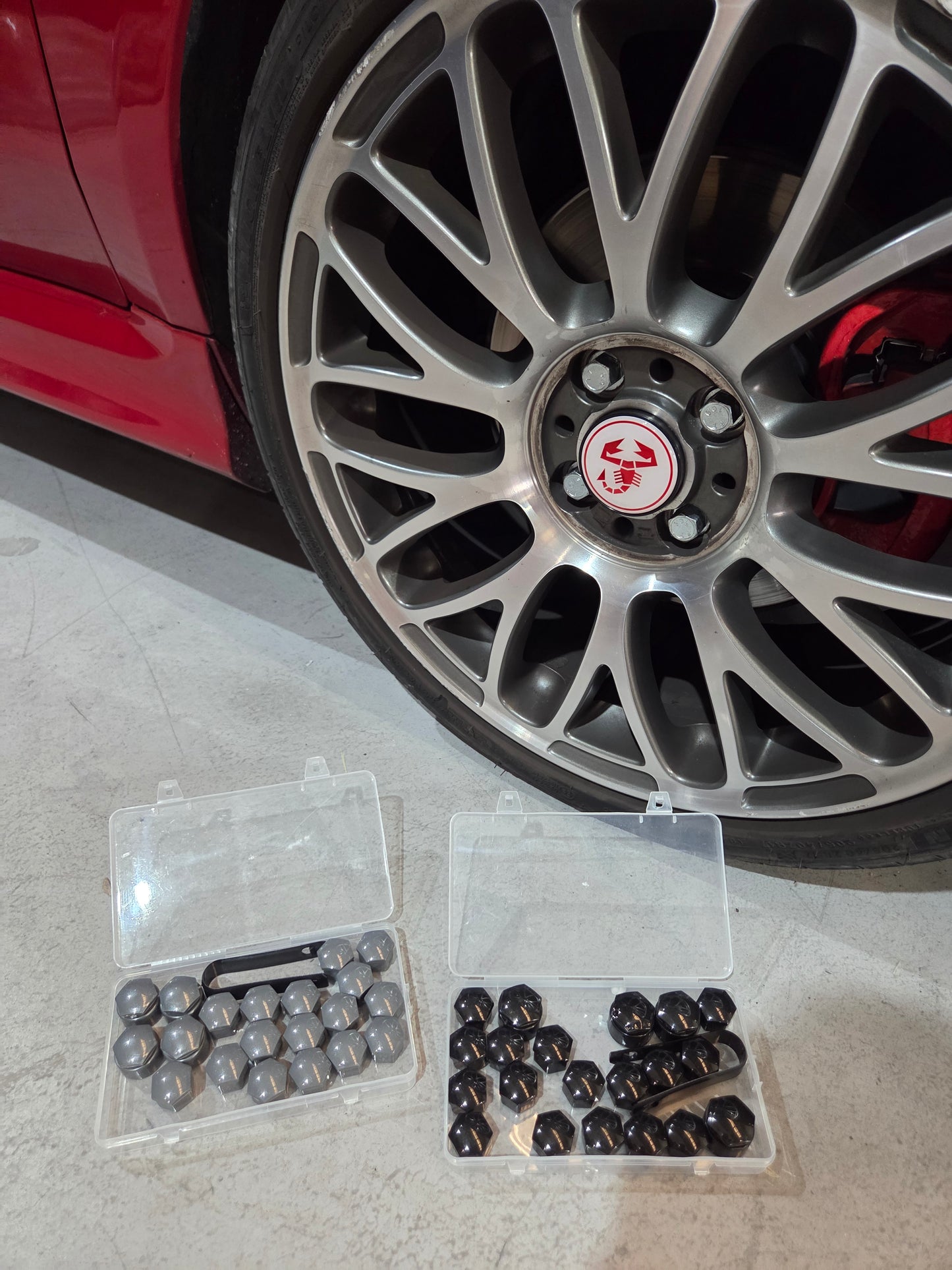 Cover Tapa Tornillos Llantas Bolts Wheels Nuts Cup ABS (16uds)