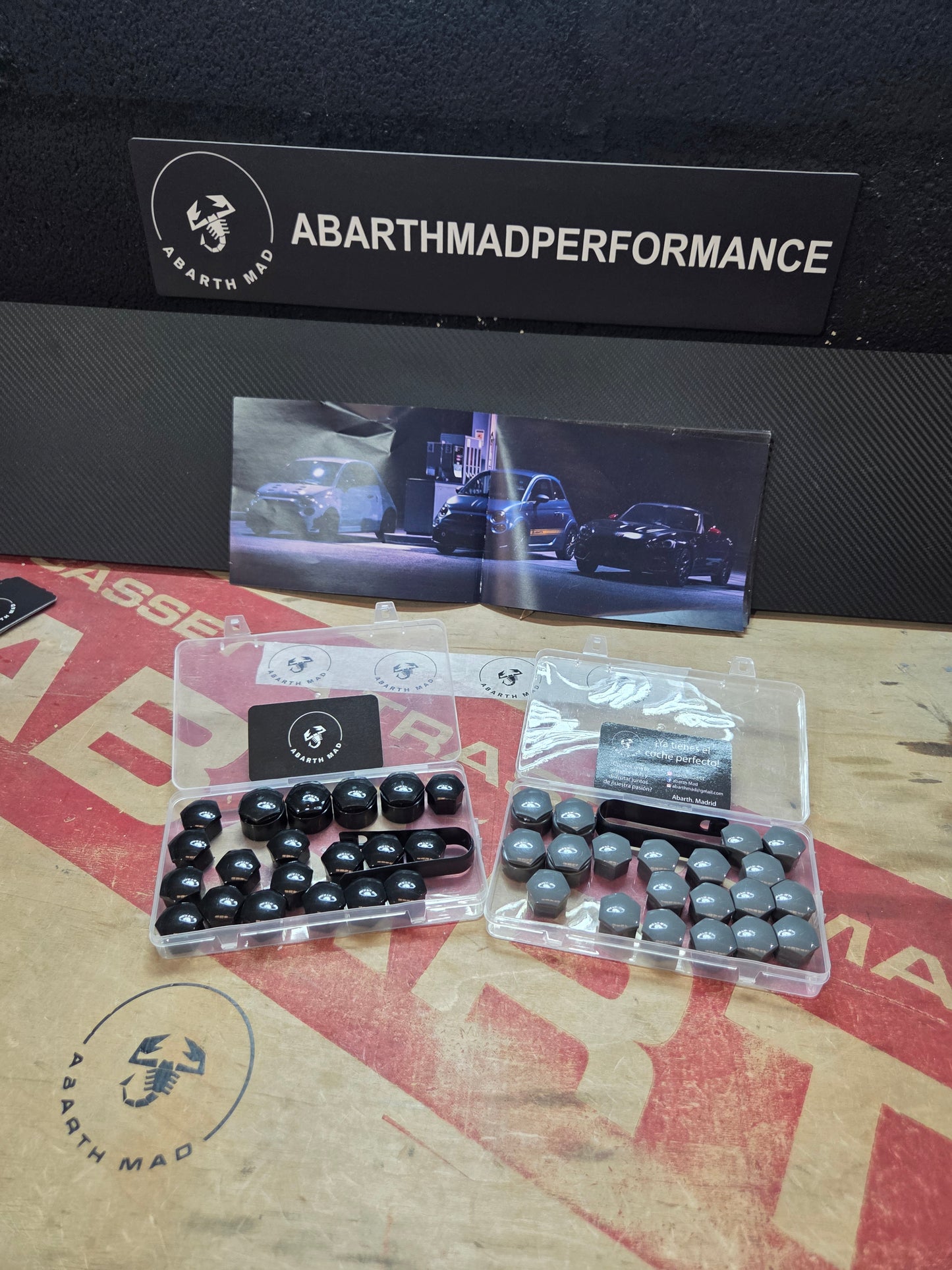 Cover Tapa Tornillos Llantas Bolts Wheels Nuts Cup ABS (16uds)