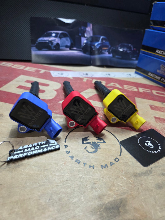 Abarth Tjet High Voltage Coils ⚡ Performance Worms Racing