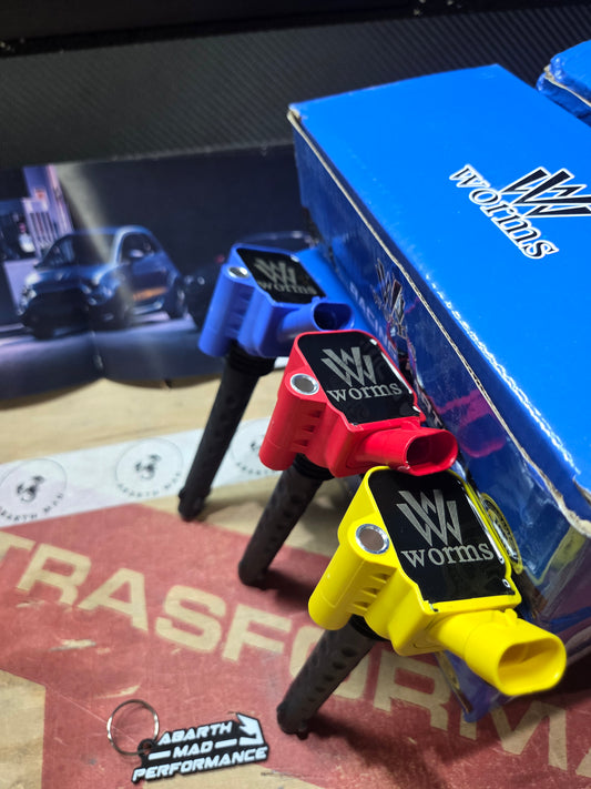 Bobine ad alta tensione Abarth Tjet ⚡ Performance Worms Racing