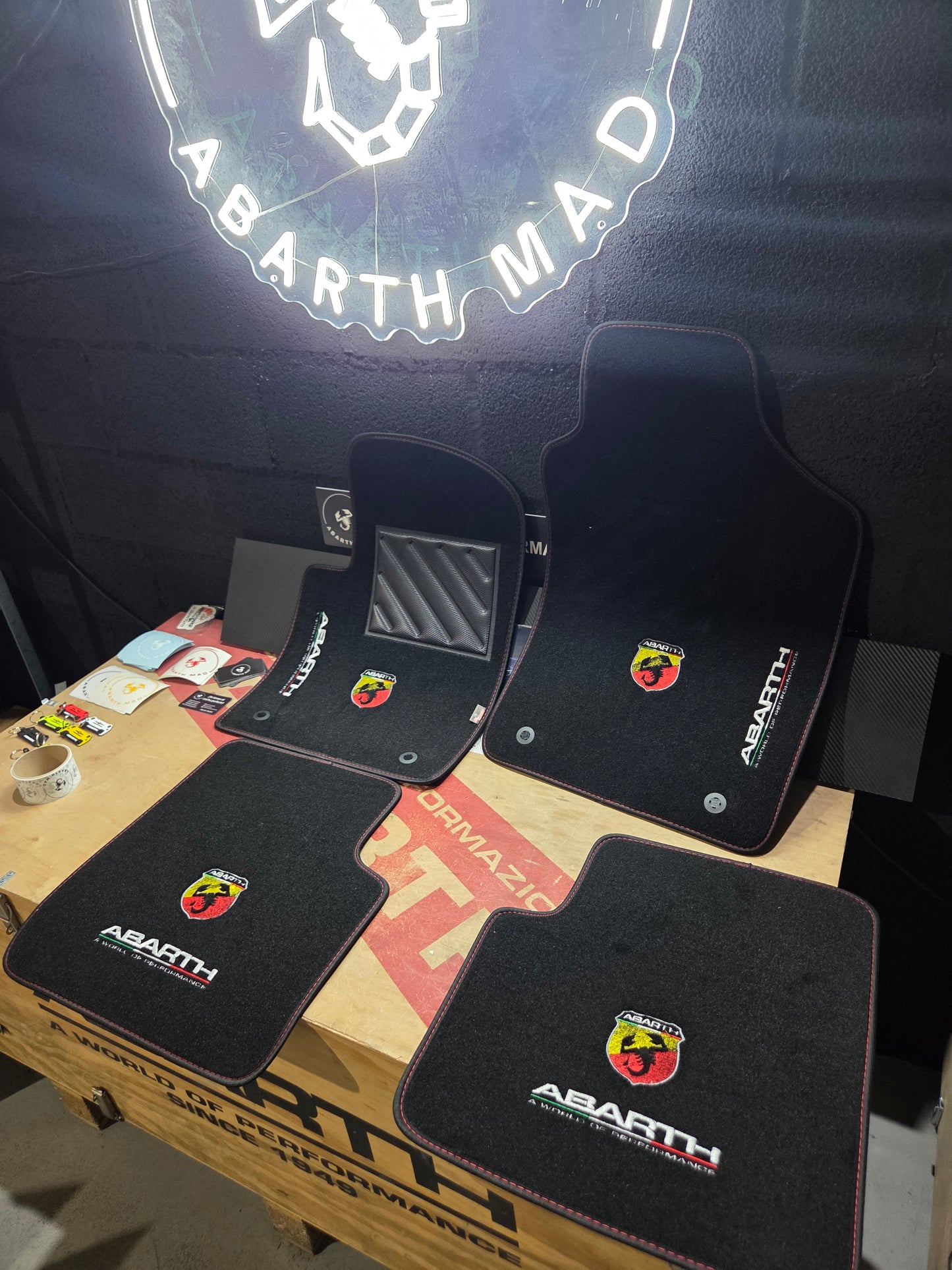 Abarth Kit 4 Mats