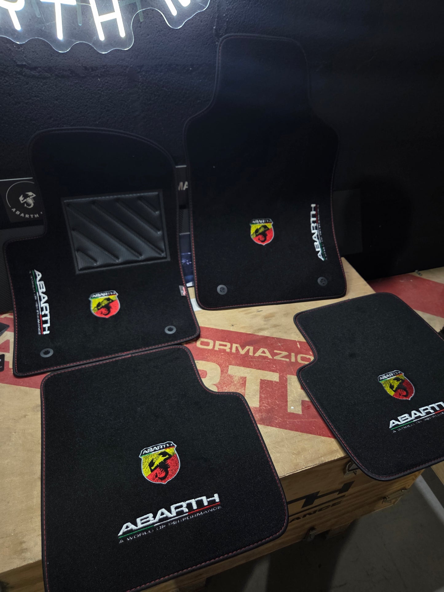 Abarth Kit 4 Mats