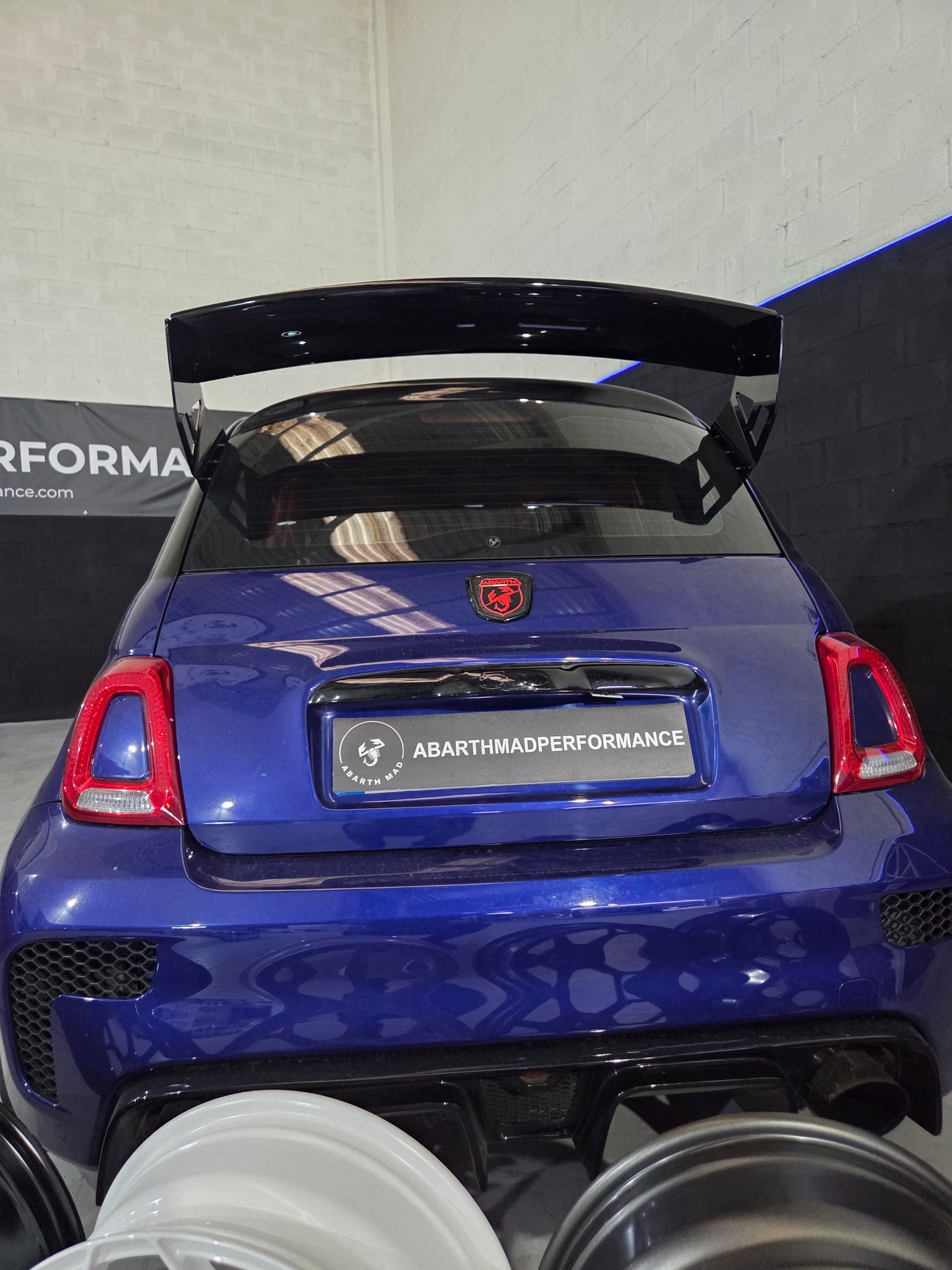 Novedad!! Abarth Spoiler 2.0 Alerón Track Extreme Fiber CHD
