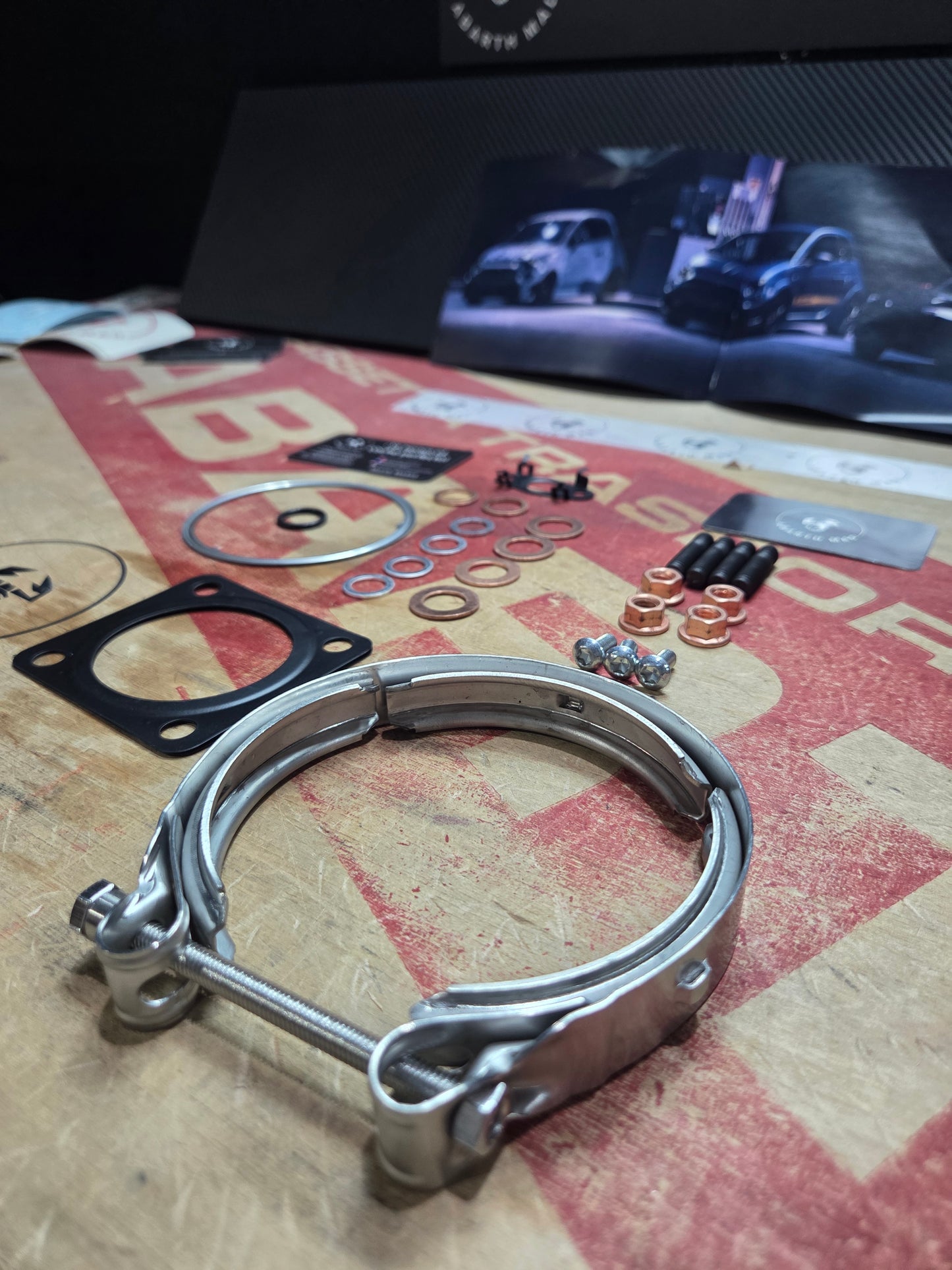 Abarth Alfa Turbo Garret 1446 Kit Montaje Mantenimiento