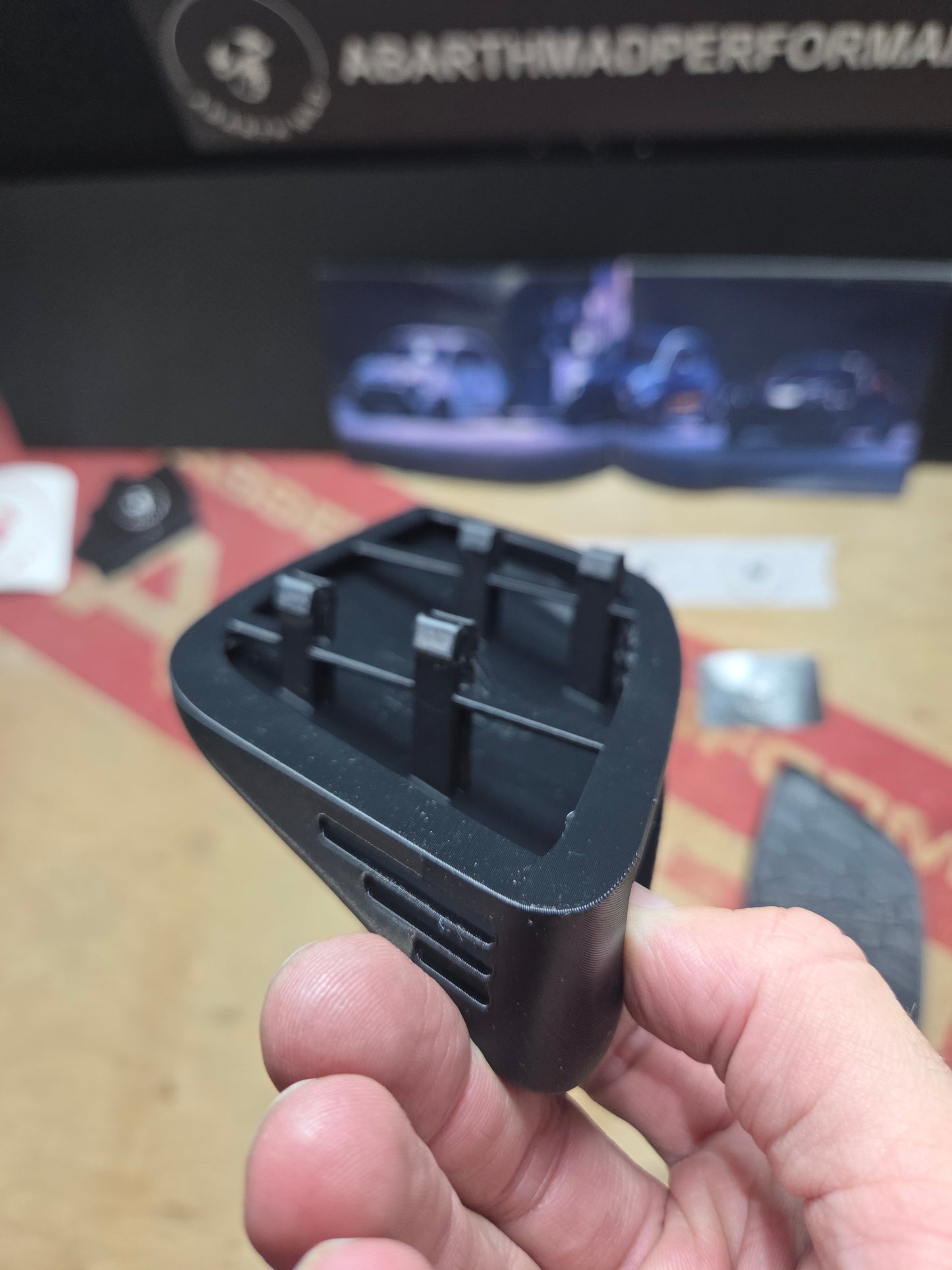 Abarth All Model (2) 3D  Rejillas Laterales Entrada Aire Side Air Grilles Low Intake Admisión Baja