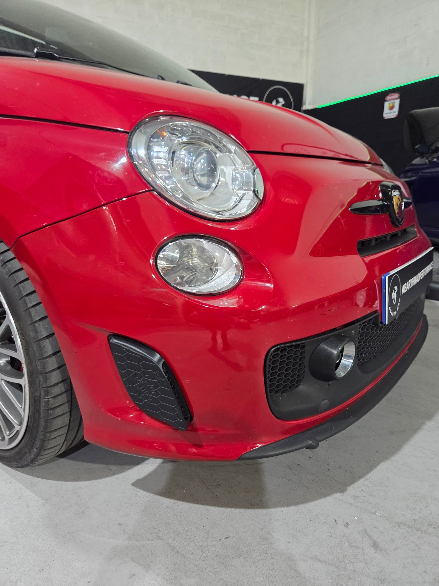 Abarth All Model (2) 3D  Rejillas Laterales Entrada Aire Side Air Grilles Low Intake Admisión Baja
