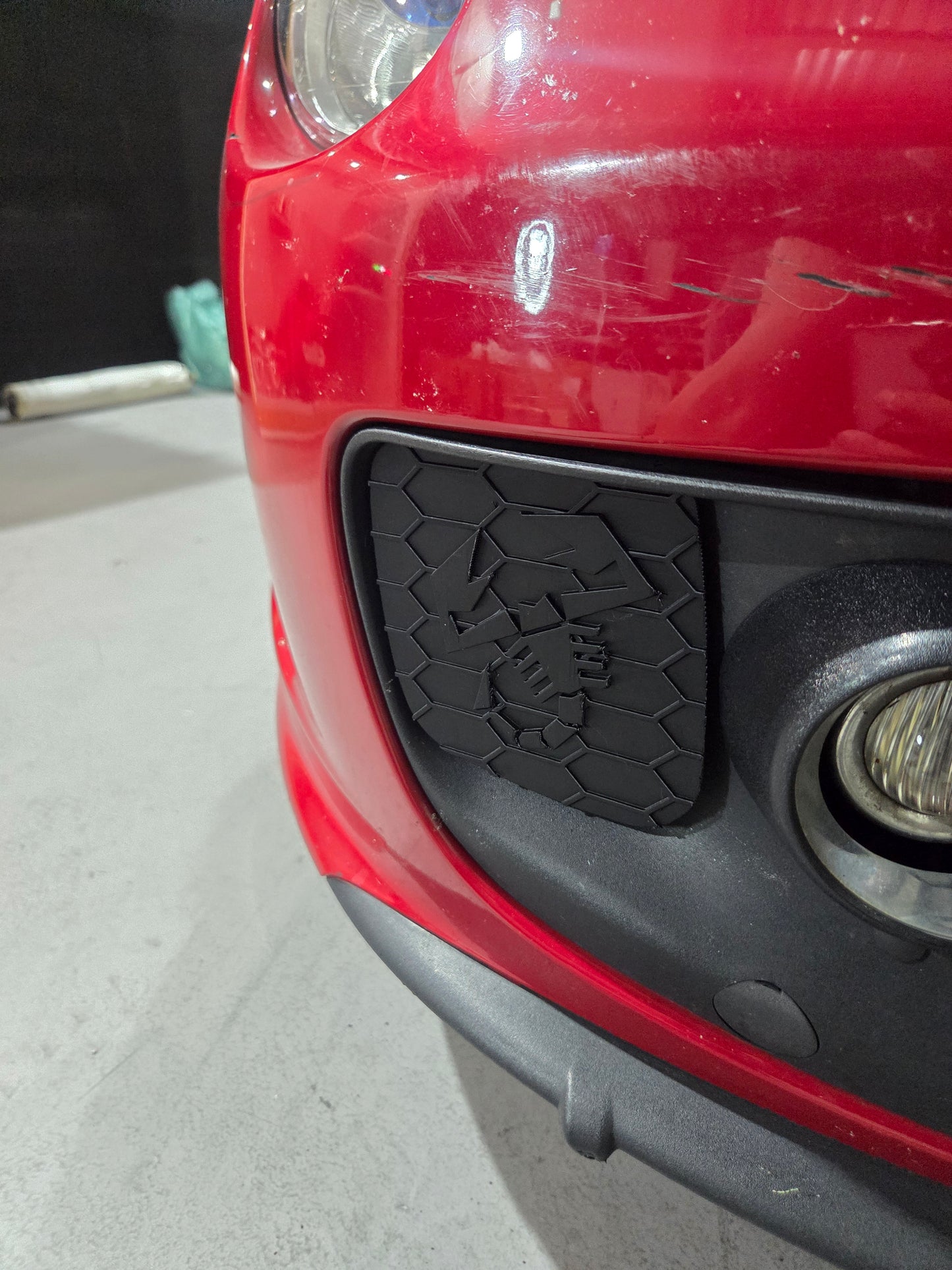 Abarth All Model Cover Tapa (1) Agua Waterproof Admisión Baja Frontal