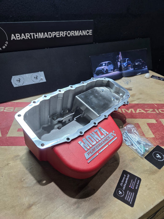 Abarth Alfa Coppa Olio Oil Pan Carter Aceite Ampliado 4,9 litros