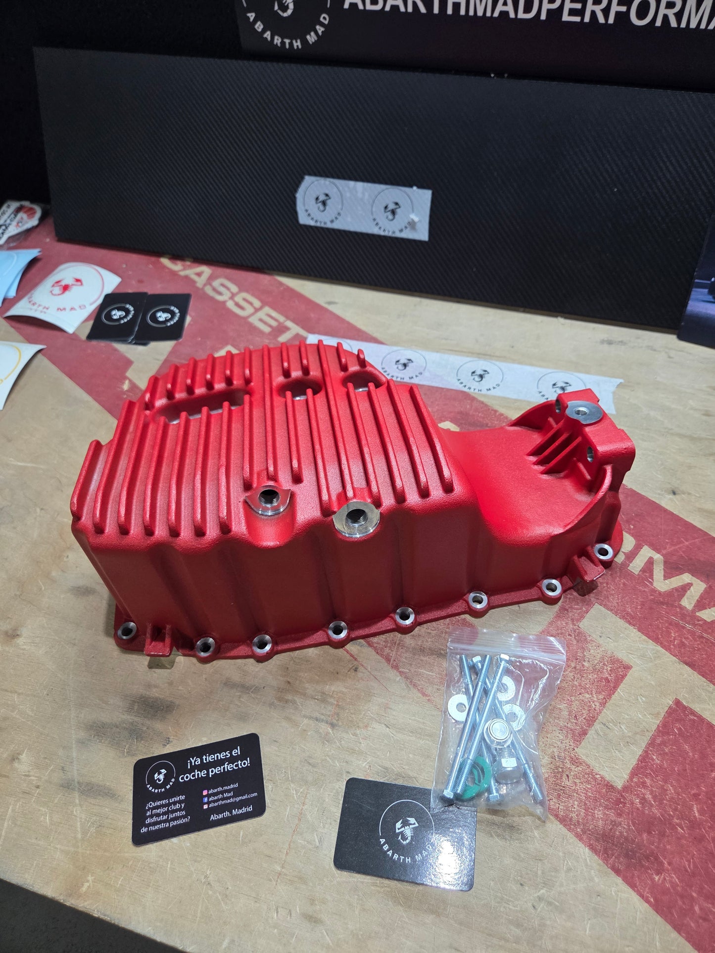 Abarth Coppa Olio Oil Pan Carter Aceite Ampliado 4,9 litros