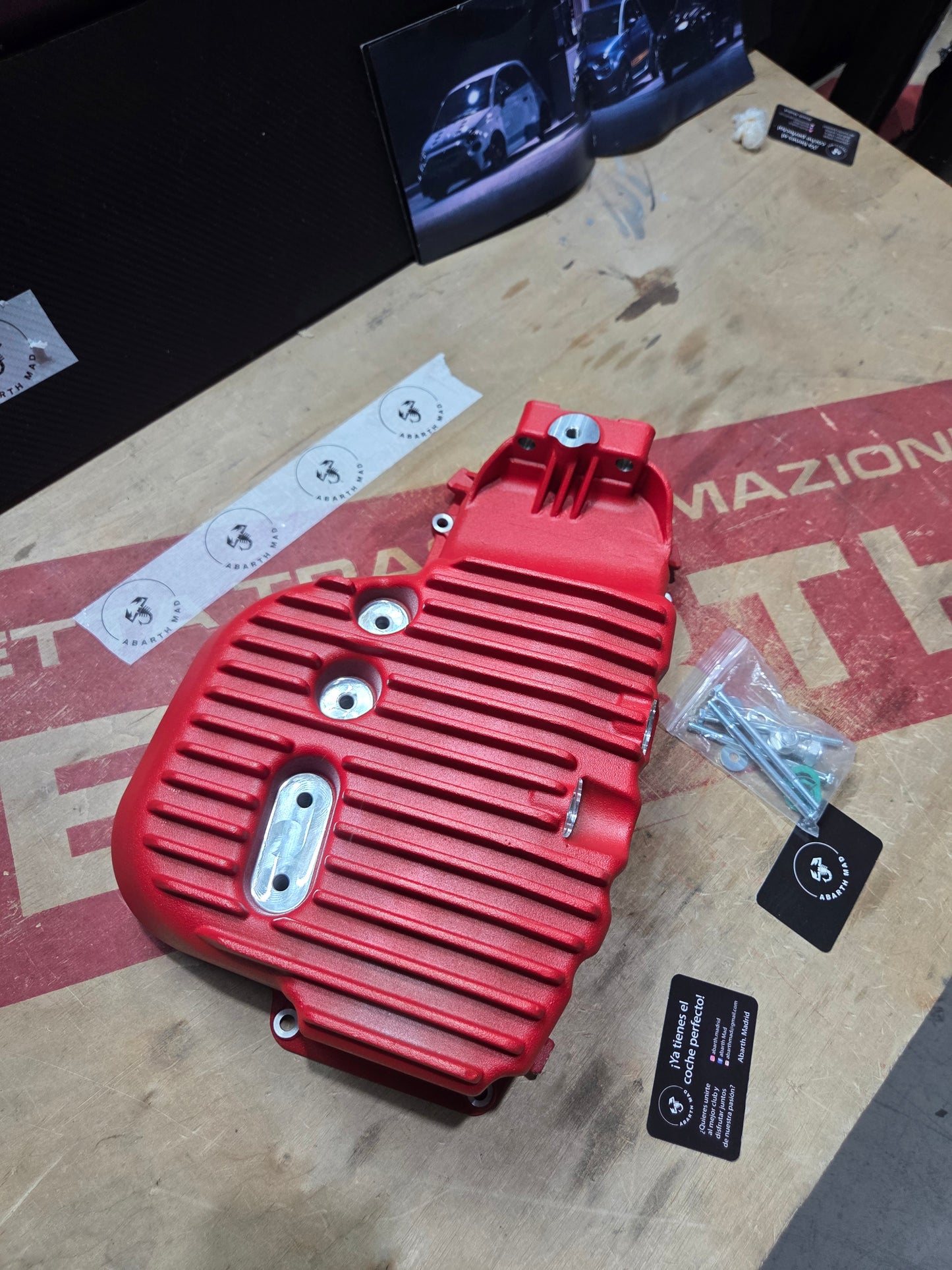 Abarth Coppa Olio Oil Pan Carter Aceite Ampliado 4,9 litros