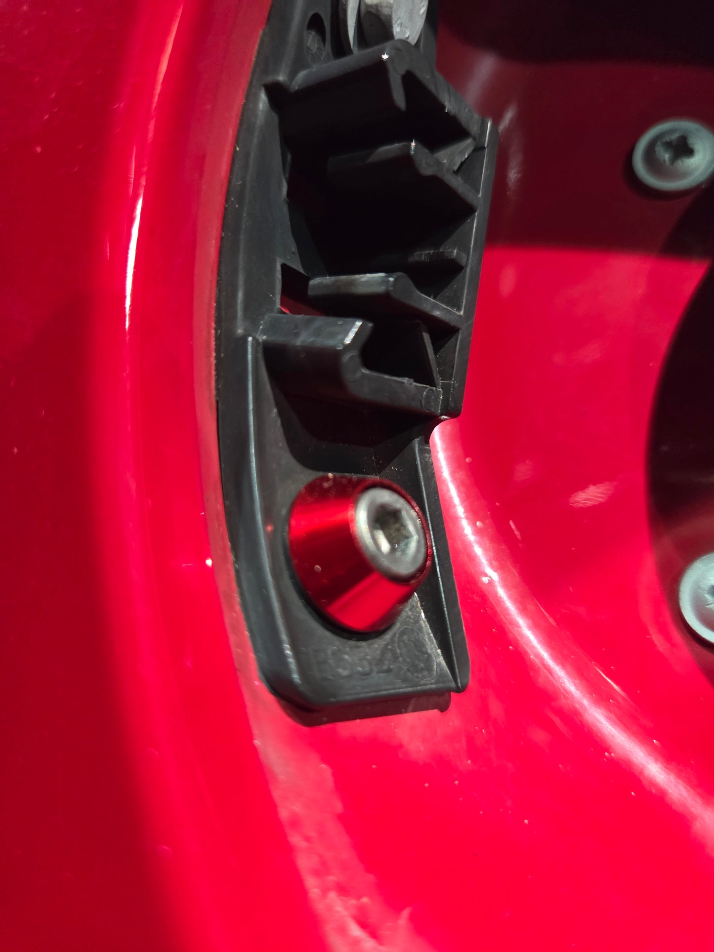 Abarth Kit Tornillería Bolt (2) Tapa Fuel Depósito Gasolina + Arandela