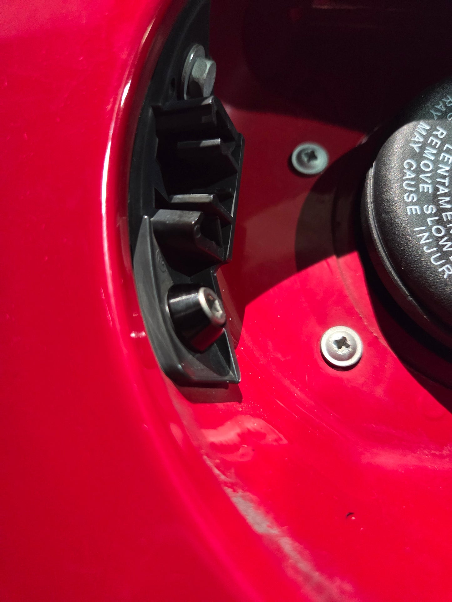 Abarth Kit Tornillería Bolt (2) Tapa Fuel Depósito Gasolina + Arandela