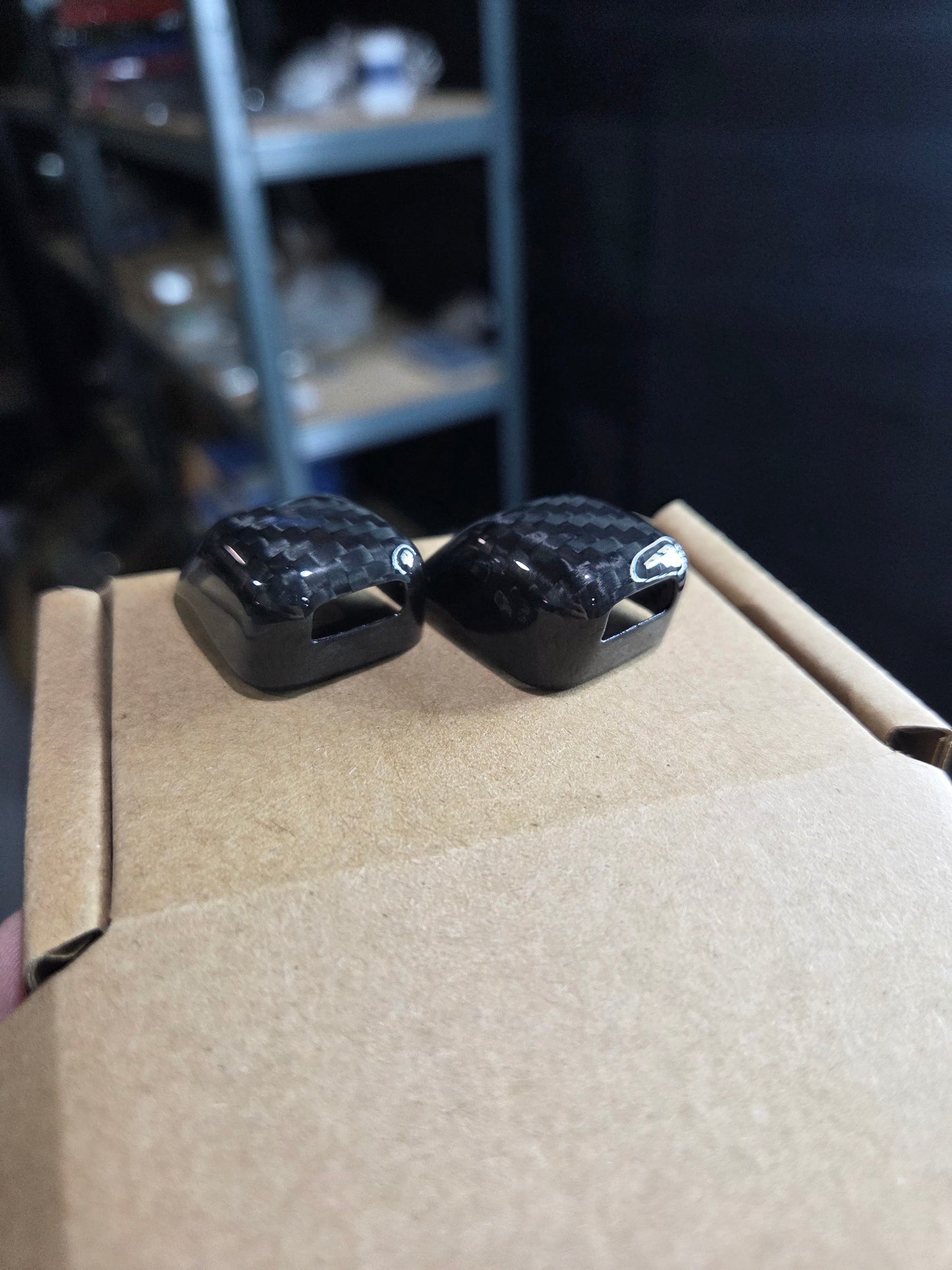 Abarth 500 595 695 Carbon Fiber Cover Luna Limpiaparabrisas Windshield Washer