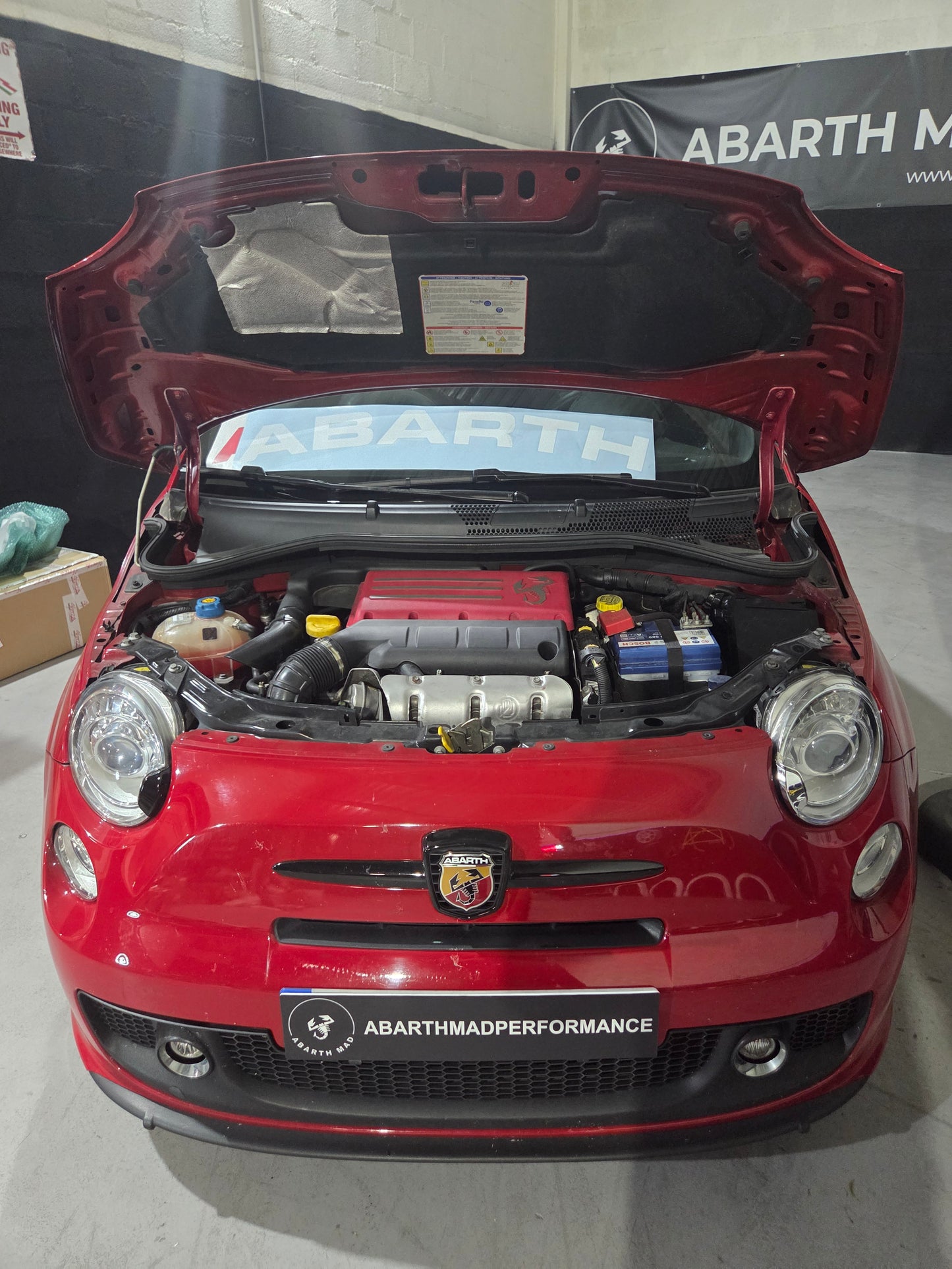 Abarth 500 595 695 Cover ABS Xenon Lavafaro Washer Headlights