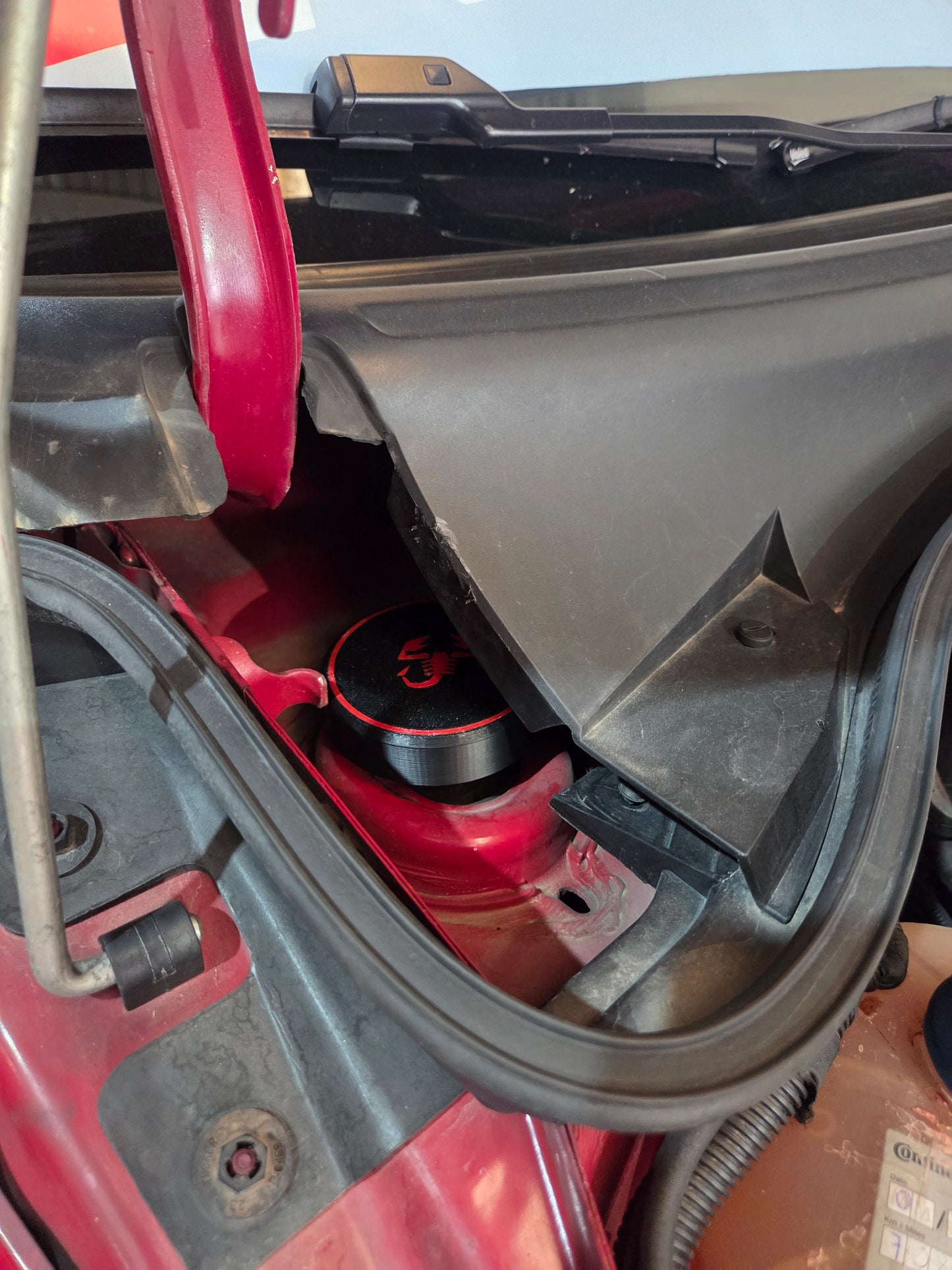 Abarth 500 595 695 3D Top Mount Cover Copelas Suspensión