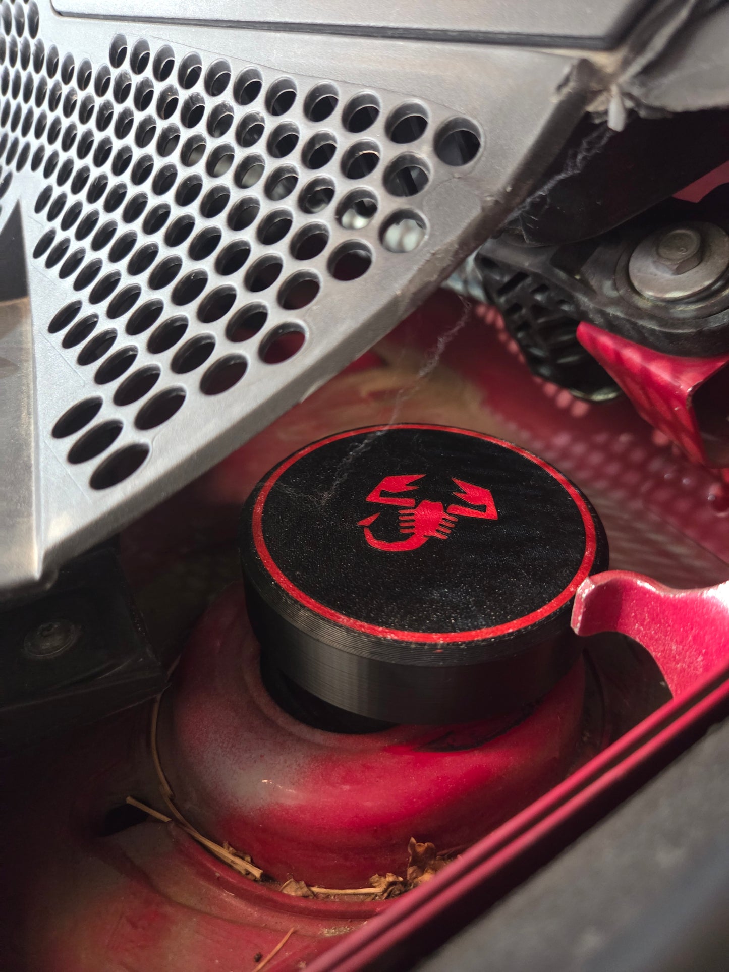 Abarth 500 595 695 3D Top Mount Cover Copelas Suspensión