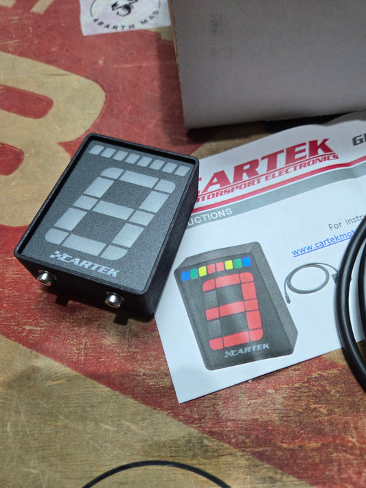 Universal Cartek Indicador RPM Marchas Gear Shifter Light OBDII Plug & Play Easy Fit