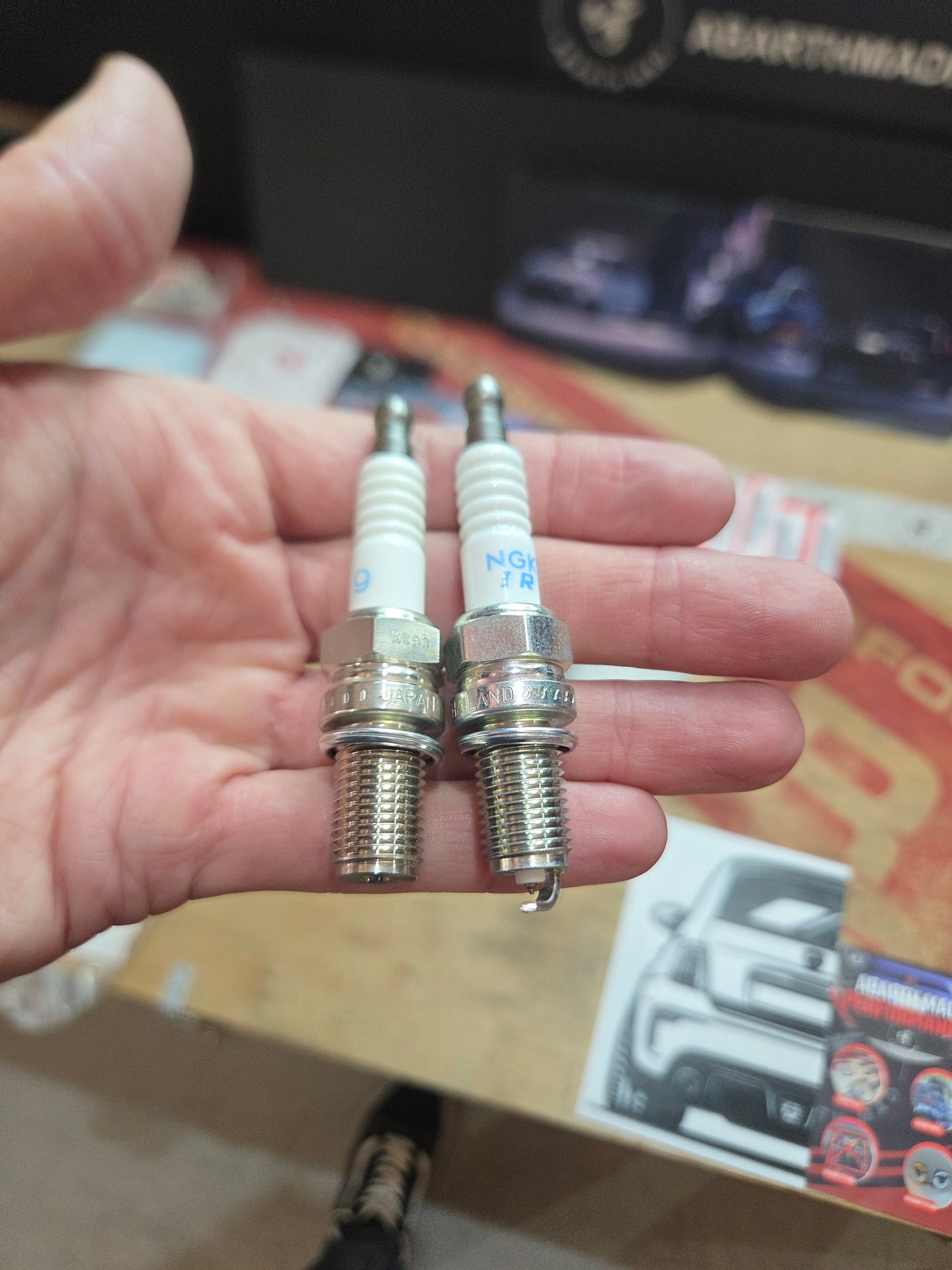 Abarth Bujías Spark Plugs NGK Race Flat Planas Racing Competition