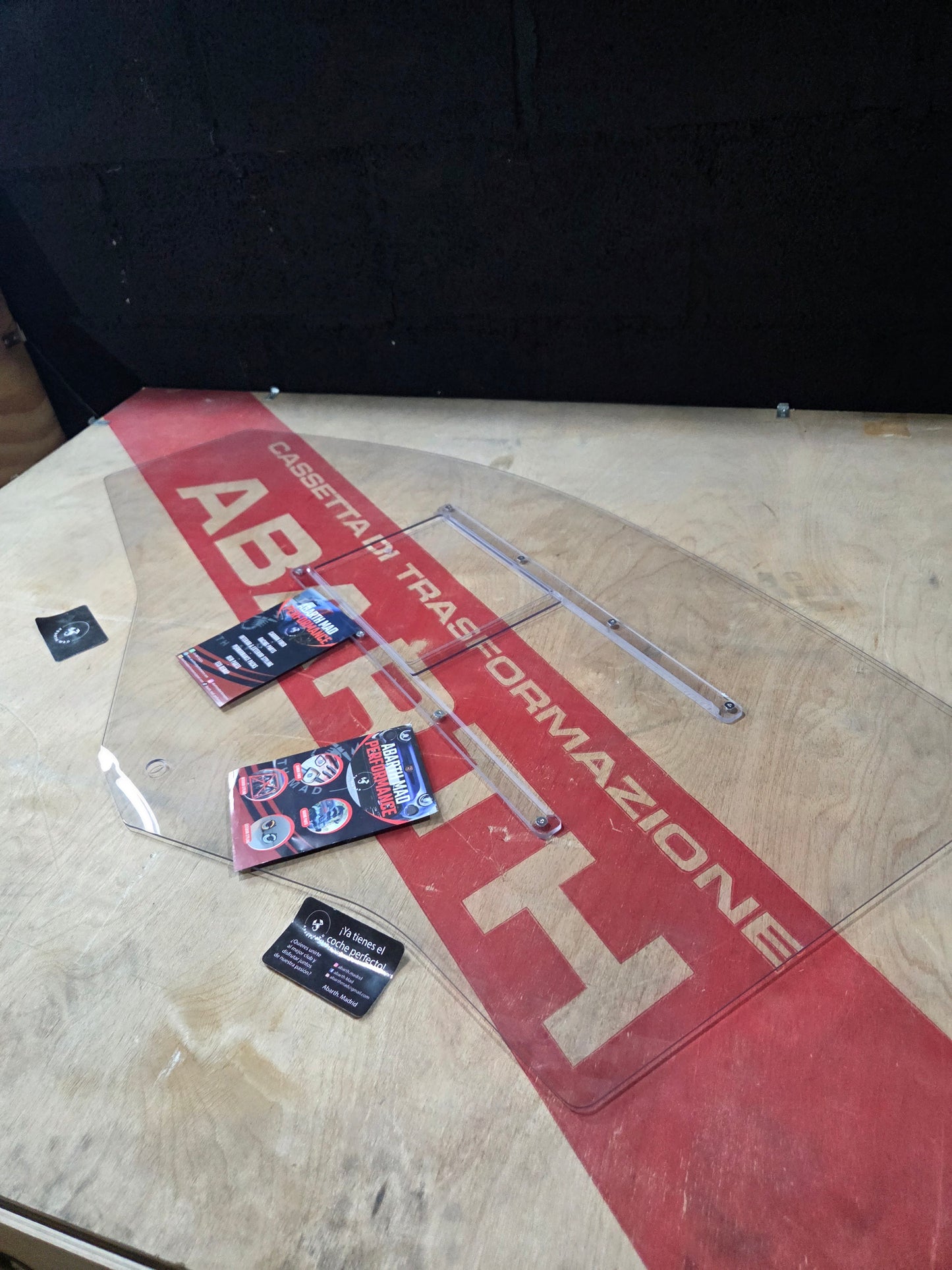 Abarth Ventanas Front Windows Delanteras (2) tipo Biposto Policarbonato WRC Rally