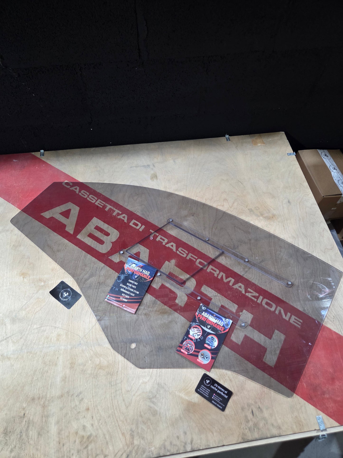 Abarth Ventanas Front Windows Delanteras (2) tipo Biposto Policarbonato WRC Rally