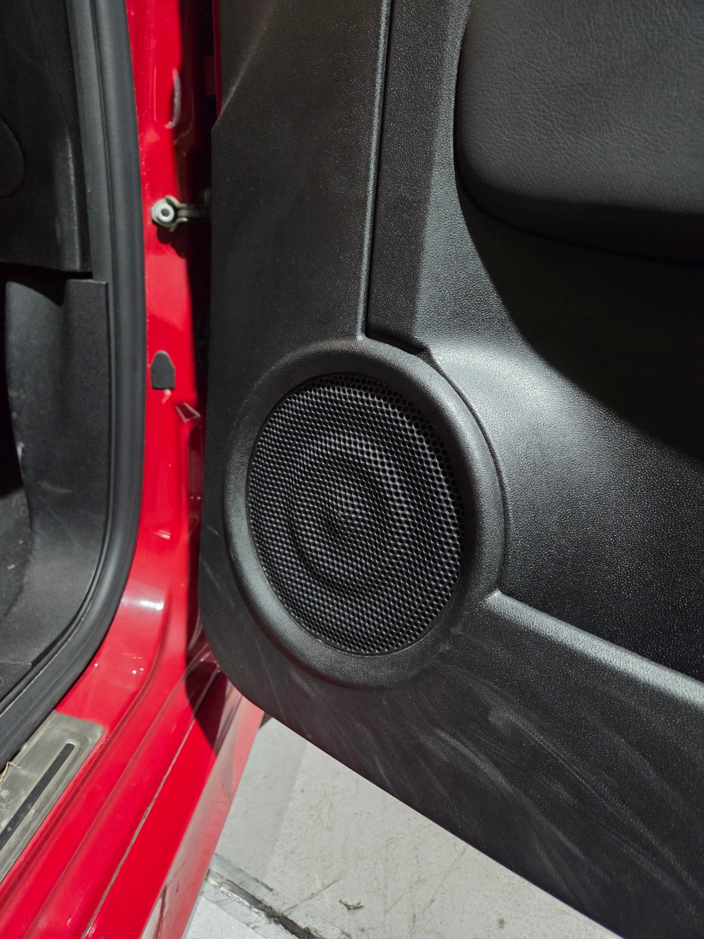 Abarth Fiat 500 Carbon Fiber Cover Carbono Cover Tapa Altavoz Speaker 🔊